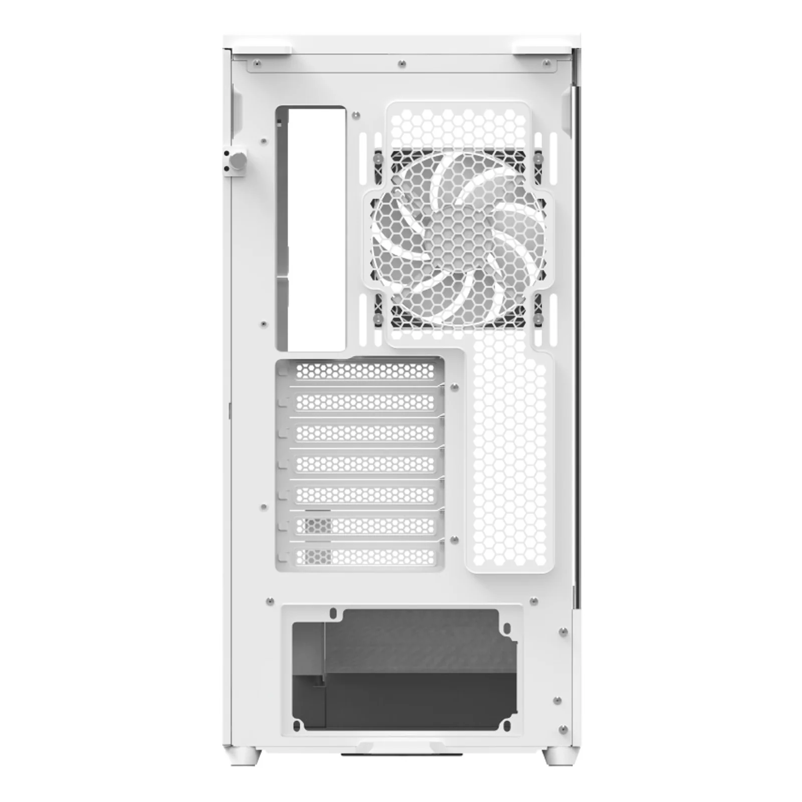 Aerocool P500A-WT Midi Tower Blanc