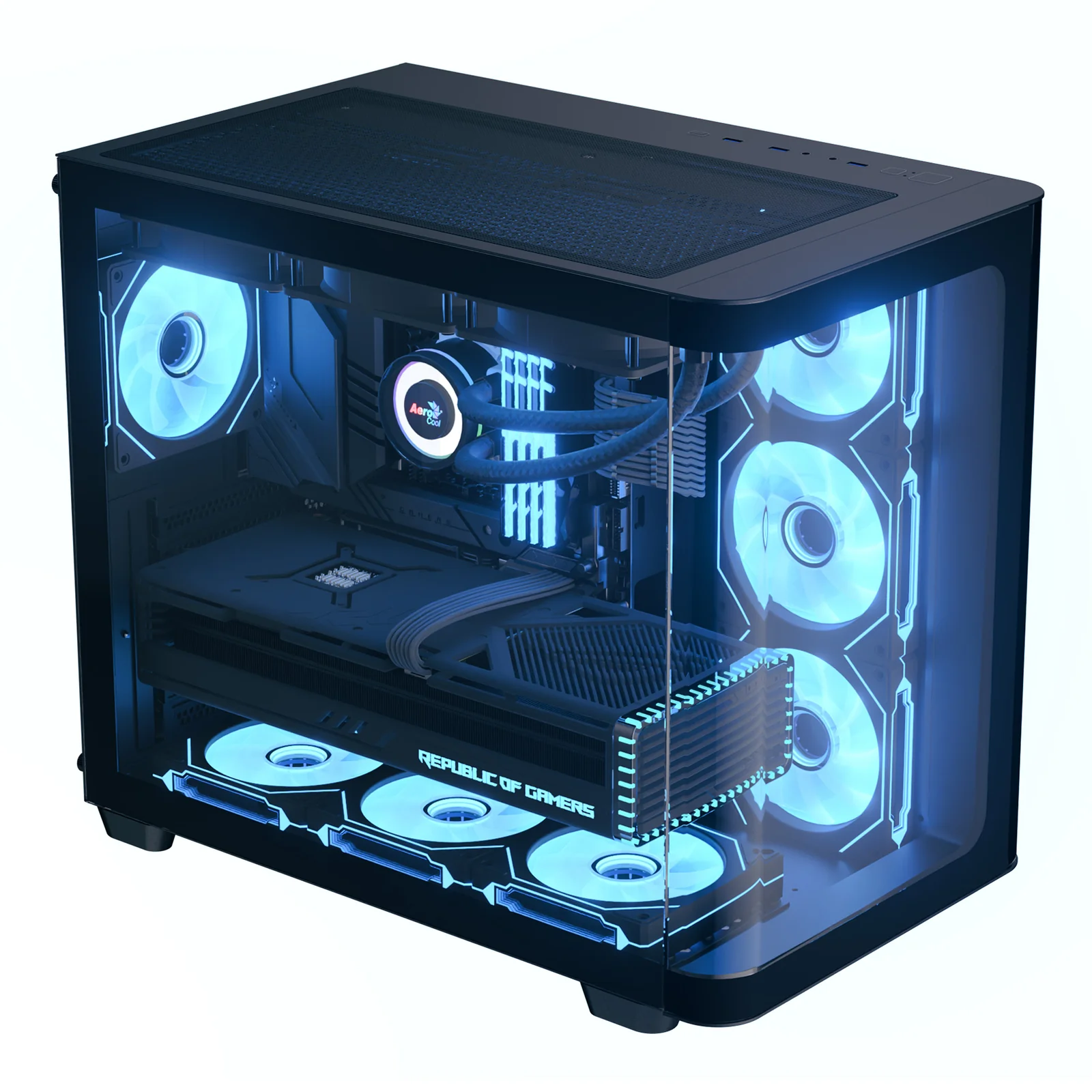 Aerocool P500C Midi Tower Noir