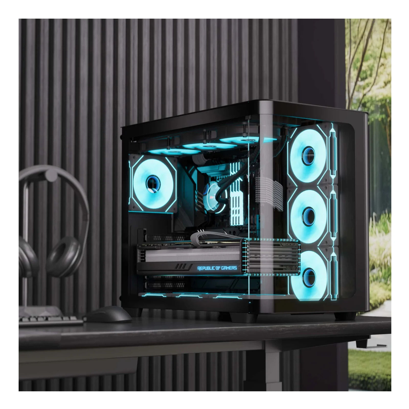 Aerocool P500C Midi Tower Noir