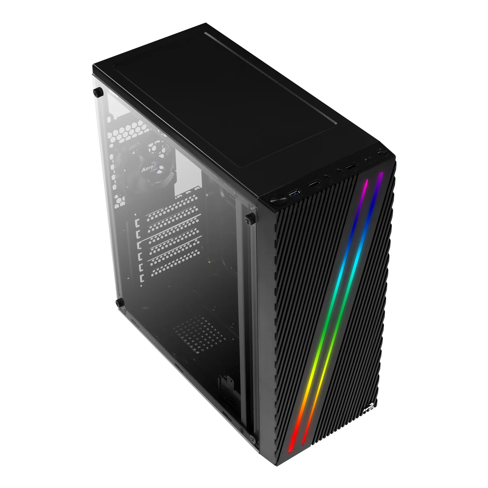 Aerocool Streak Midi Tower Noir