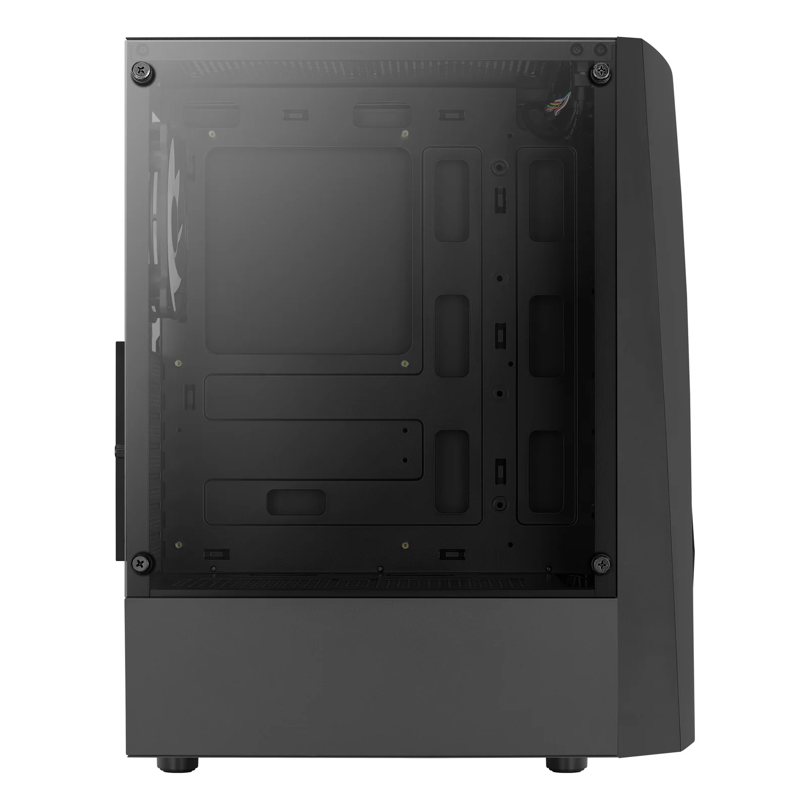 Aerocool WAVEBKV3 unité centrale Midi Tower Noir