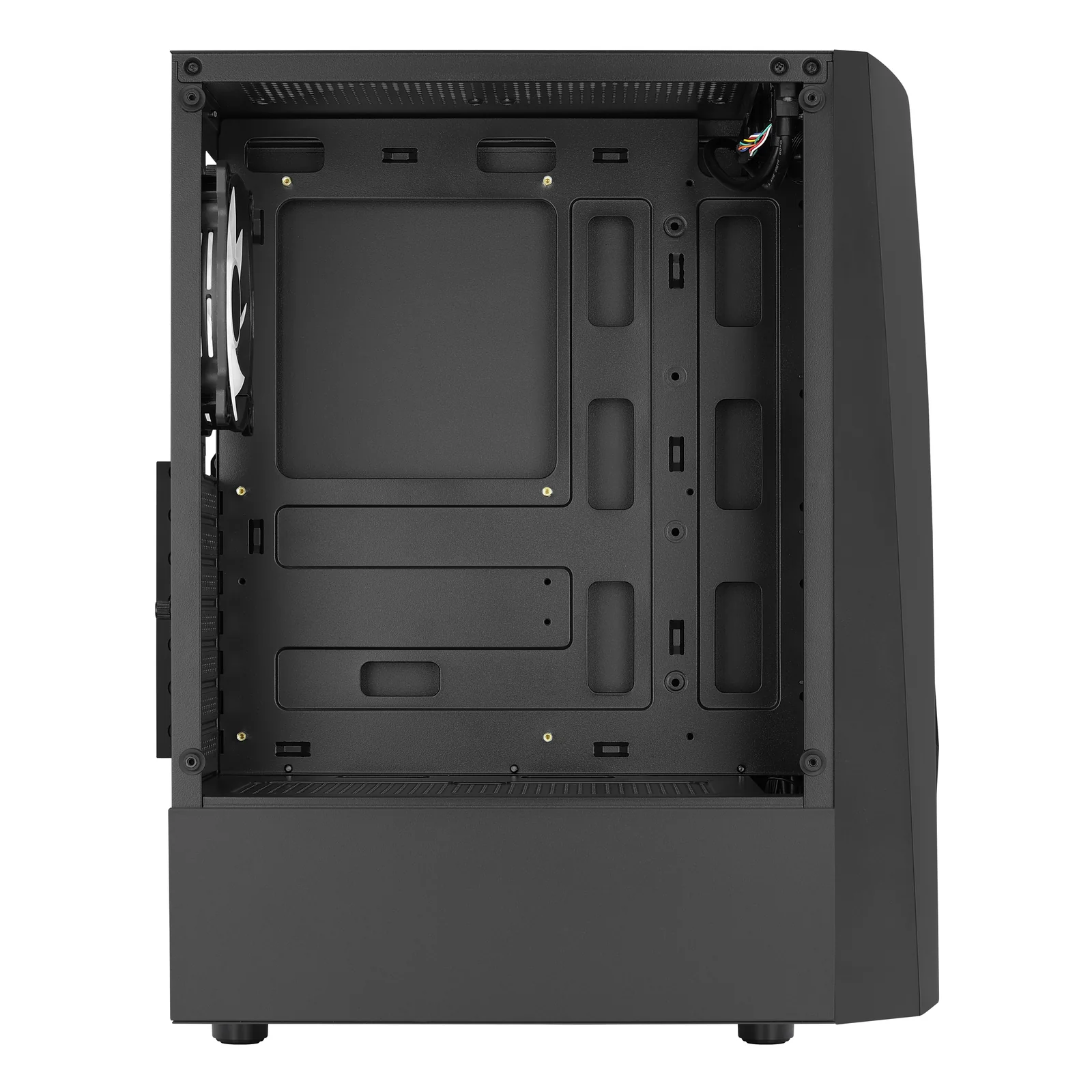 Aerocool WAVEBKV3 unité centrale Midi Tower Noir