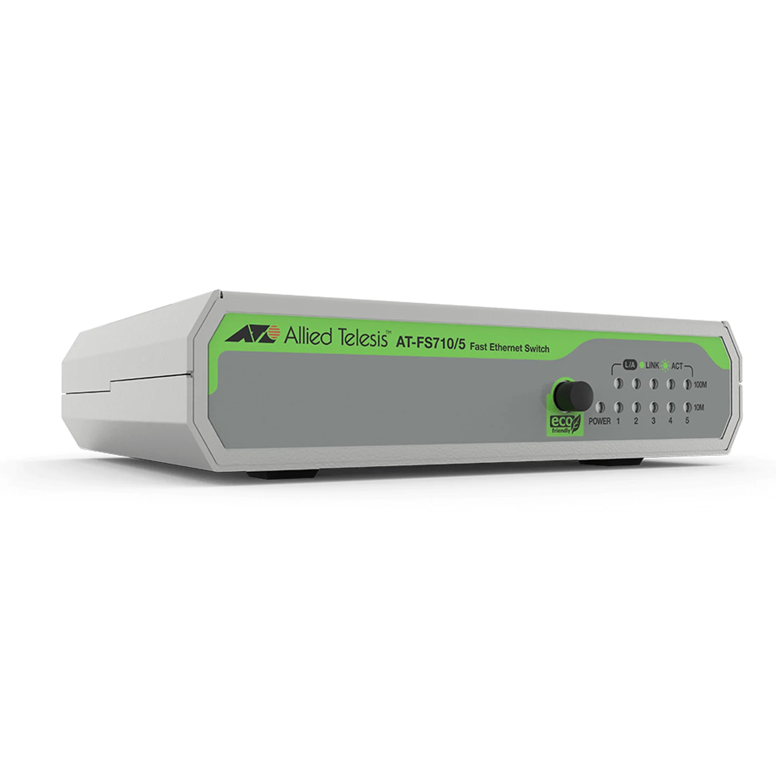 FS710/5 Non-géré Fast Ethernet (10/100) Vert, Gris