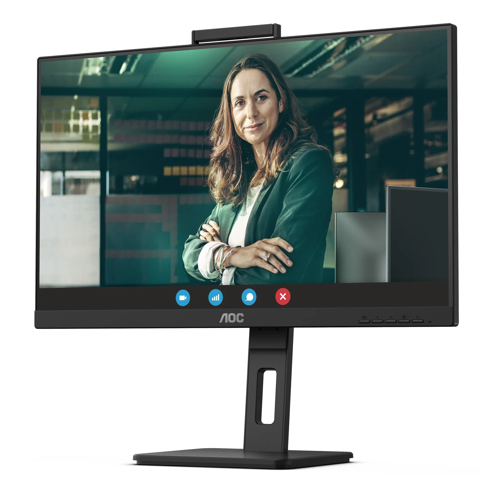 AOC 24P3CW écran plat de PC 60,5 cm (23.8") 1920 x 1080 pixels Full HD LED Noir
