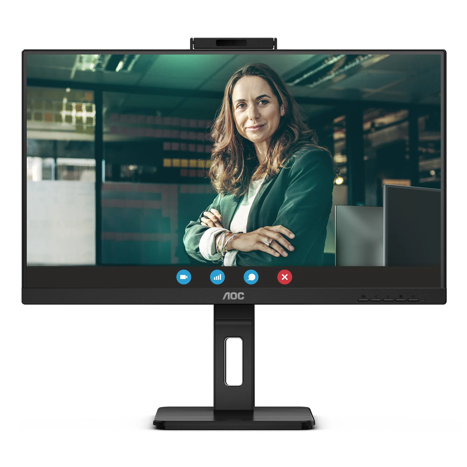 AOC 24P3CW écran plat de PC 60,5 cm (23.8") 1920 x 1080 pixels Full HD LED Noir