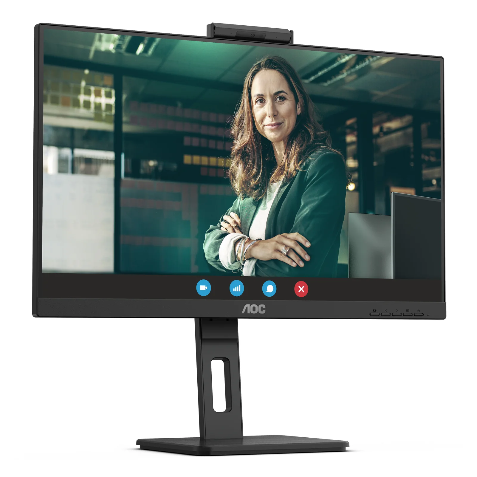 AOC 24P3CW écran plat de PC 60,5 cm (23.8") 1920 x 1080 pixels Full HD LED Noir