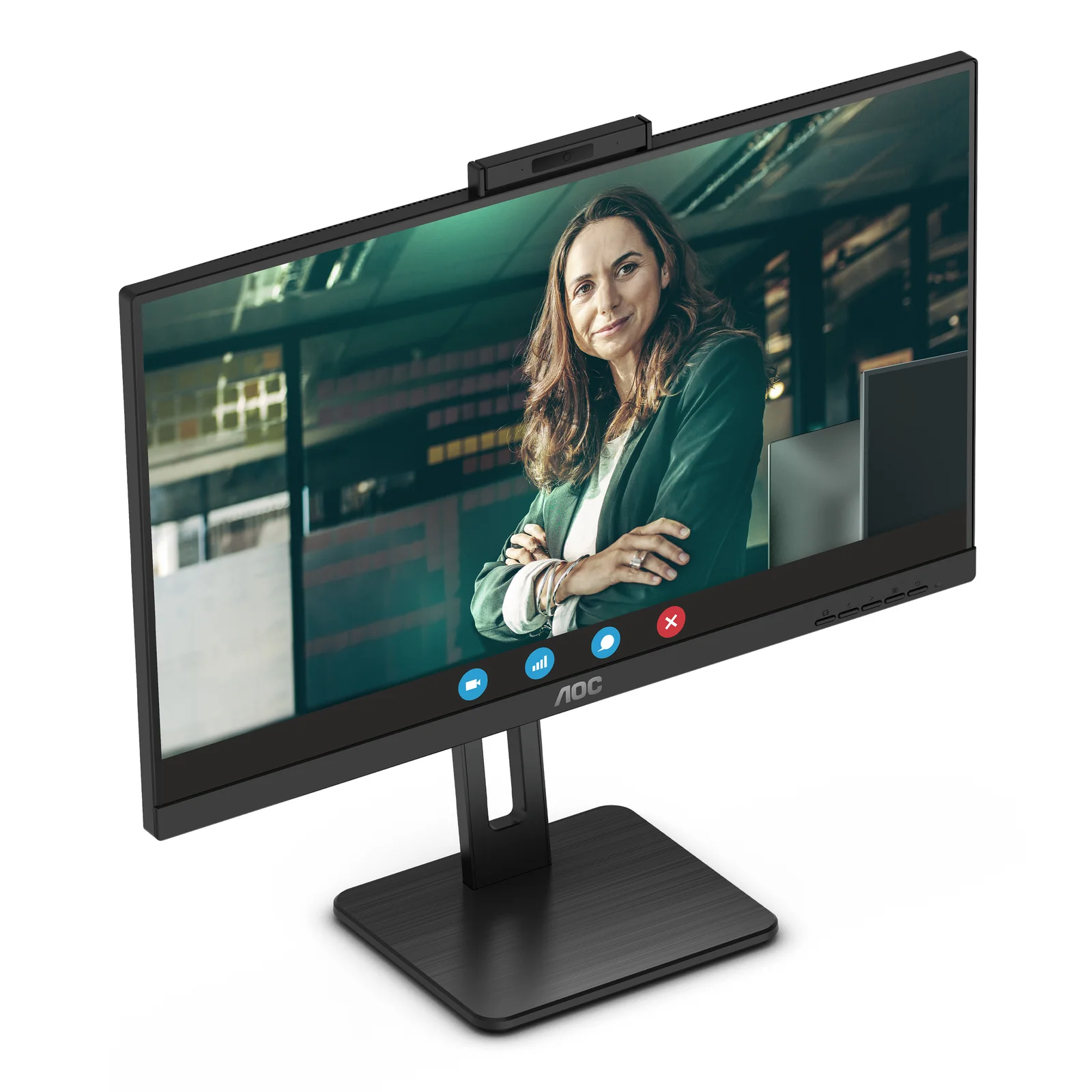 AOC 24P3CW écran plat de PC 60,5 cm (23.8") 1920 x 1080 pixels Full HD LED Noir