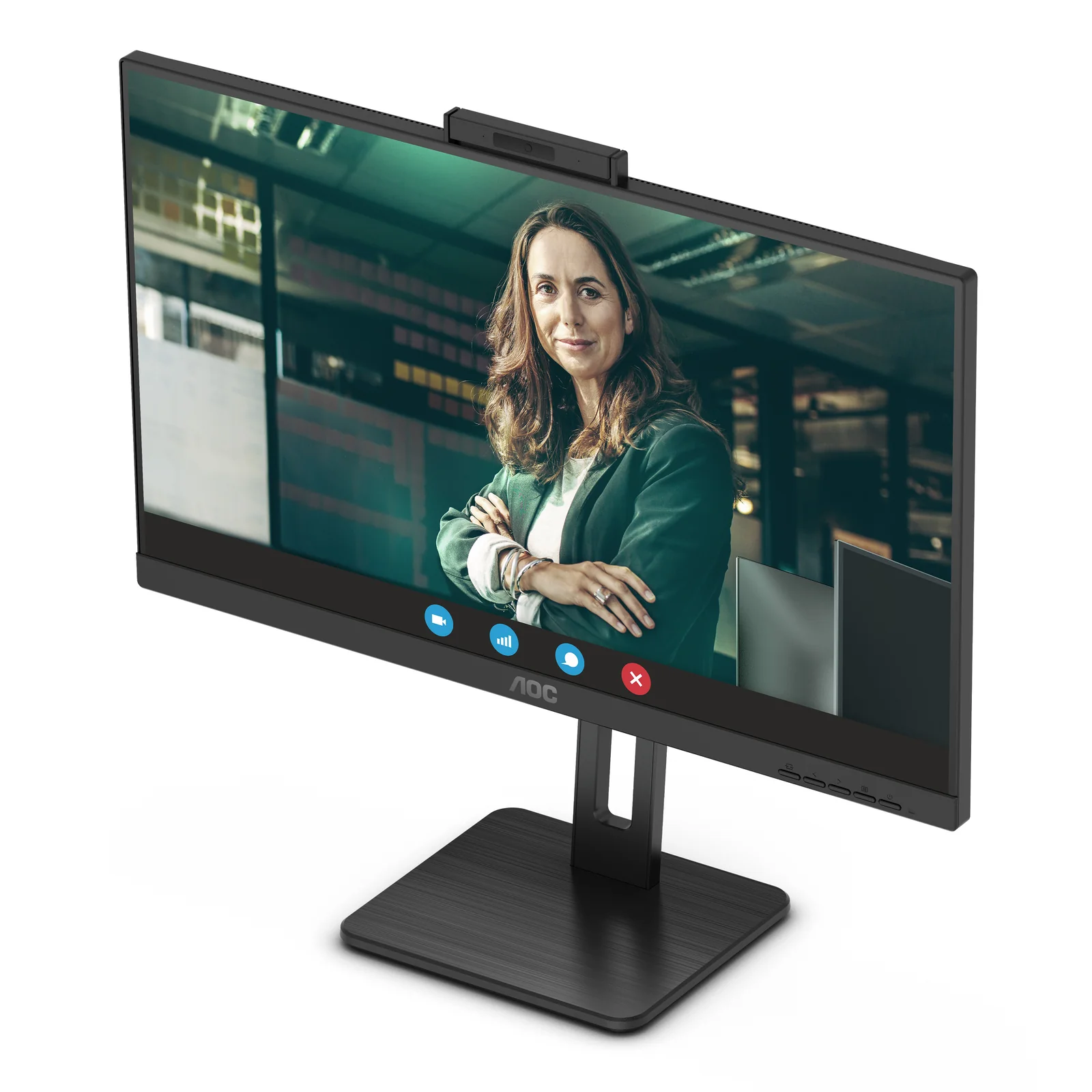 AOC 24P3CW écran plat de PC 60,5 cm (23.8") 1920 x 1080 pixels Full HD LED Noir