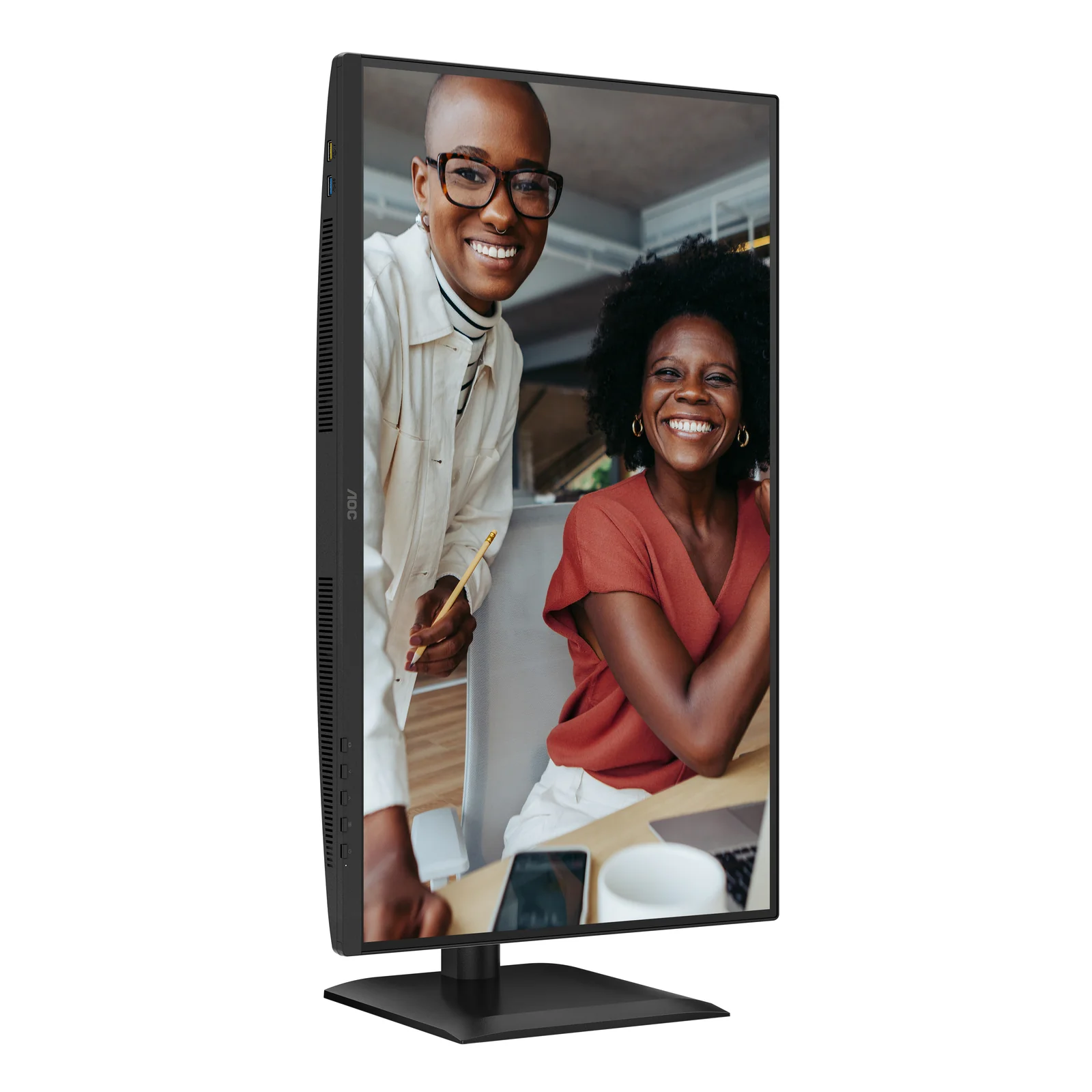 AOC 27E4CV écran plat de PC 68,6 cm (27") 1920 x 1080 pixels Full HD LED Noir