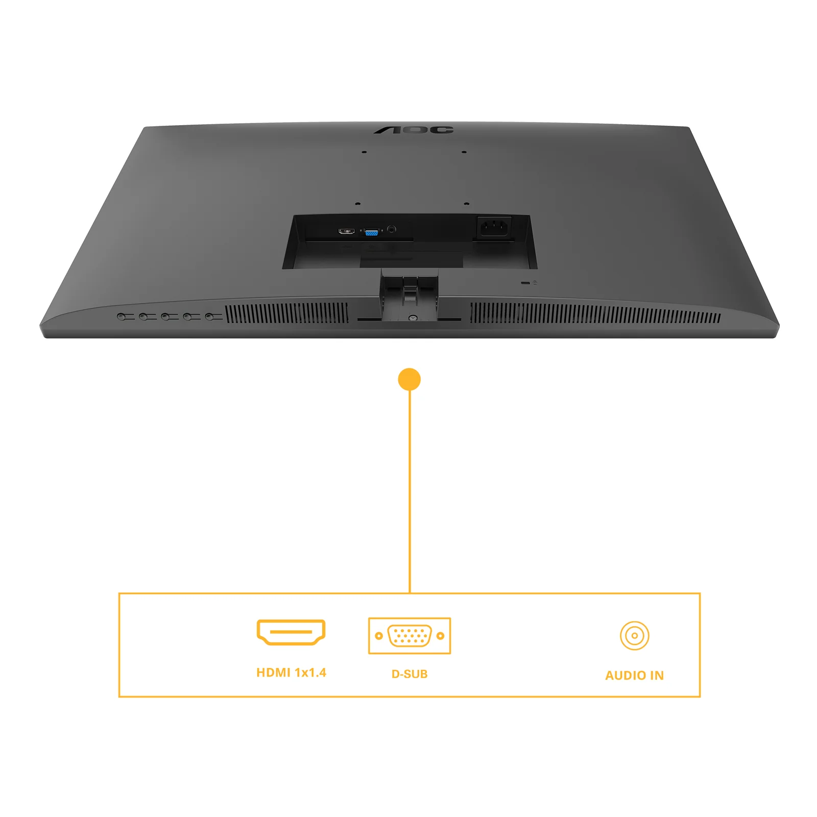AOC B3 27B3HA2 écran plat de PC 68,6 cm (27") 1920 x 1080 pixels Full HD LED Noir