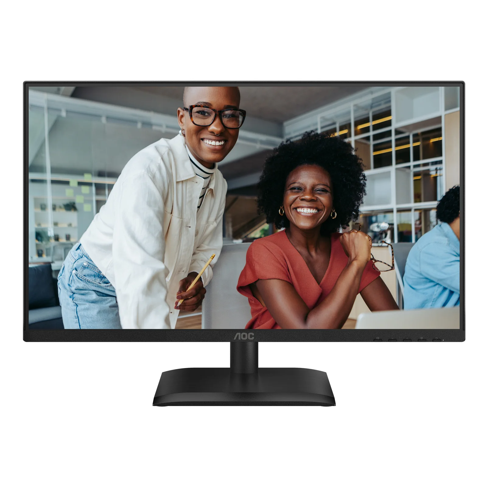AOC E4 24E4CV écran plat de PC 60,5 cm (23.8") 1920 x 1080 pixels Full HD LED Noir