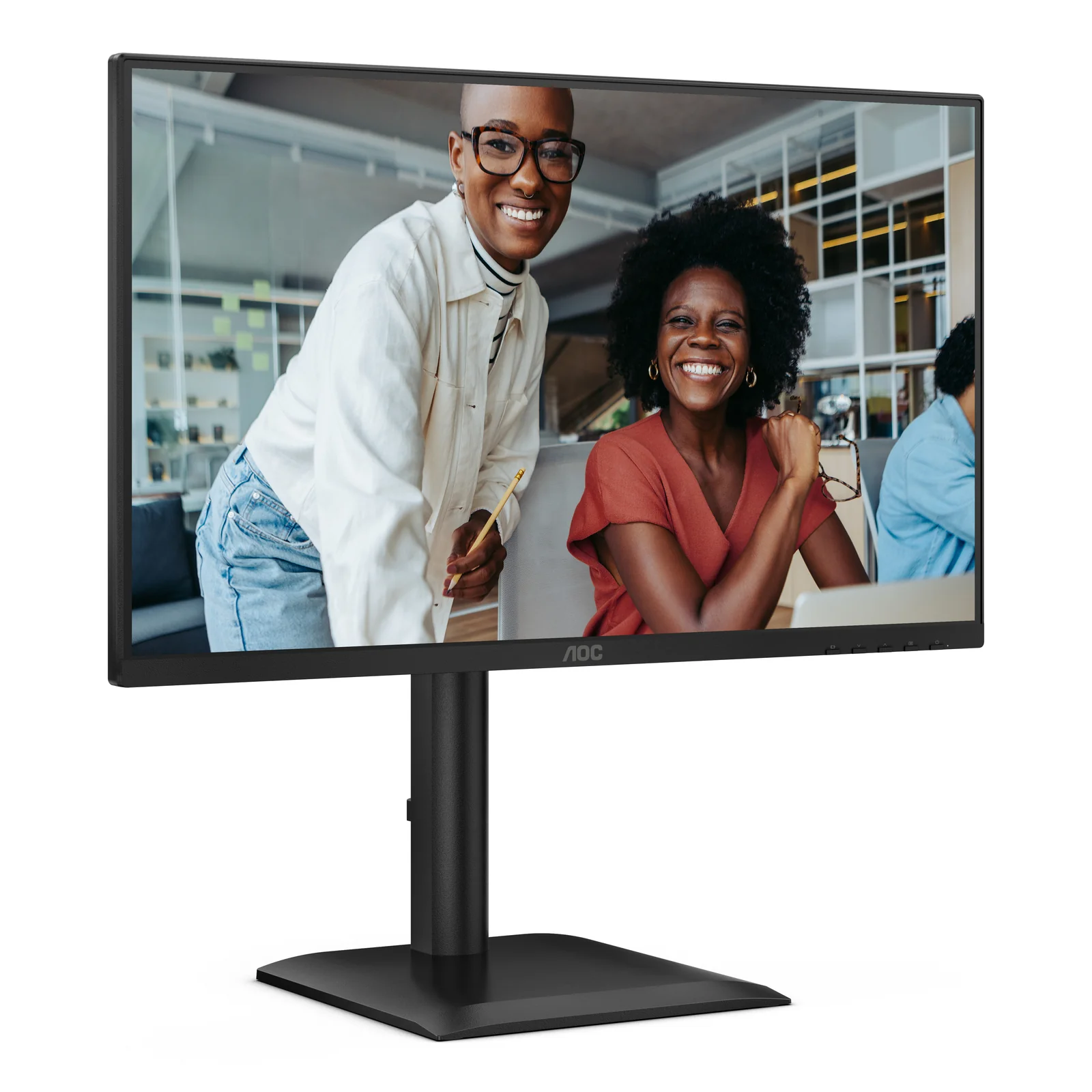 AOC E4 24E4CV écran plat de PC 60,5 cm (23.8") 1920 x 1080 pixels Full HD LED Noir