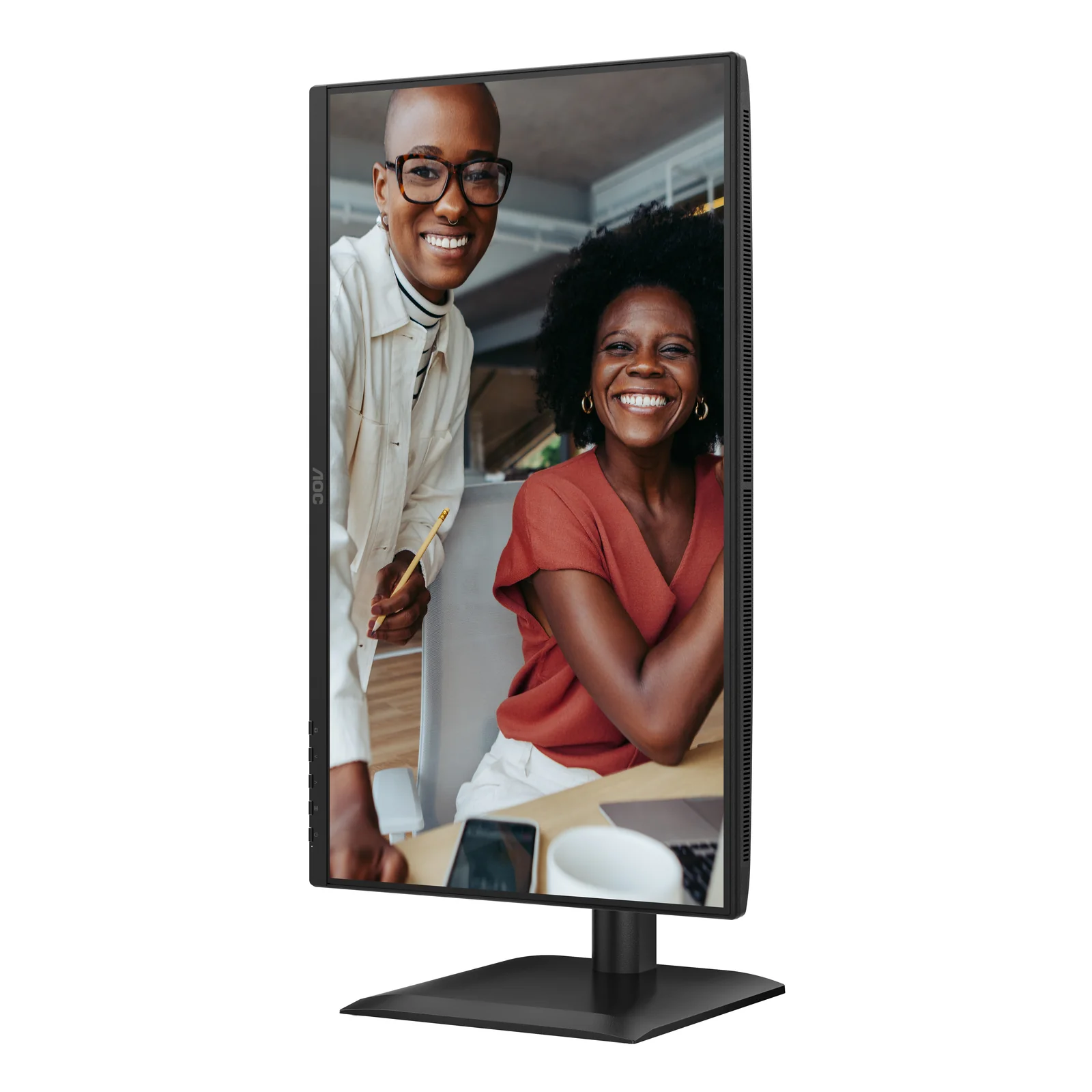 AOC E4 24E4CV écran plat de PC 60,5 cm (23.8") 1920 x 1080 pixels Full HD LED Noir
