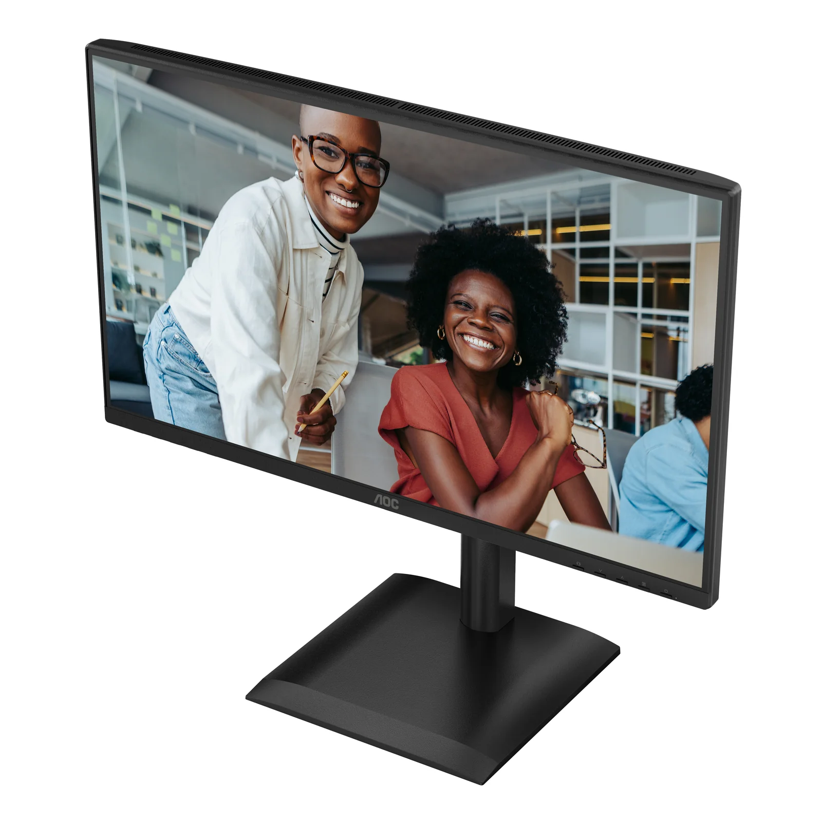AOC E4 24E4CV écran plat de PC 60,5 cm (23.8") 1920 x 1080 pixels Full HD LED Noir