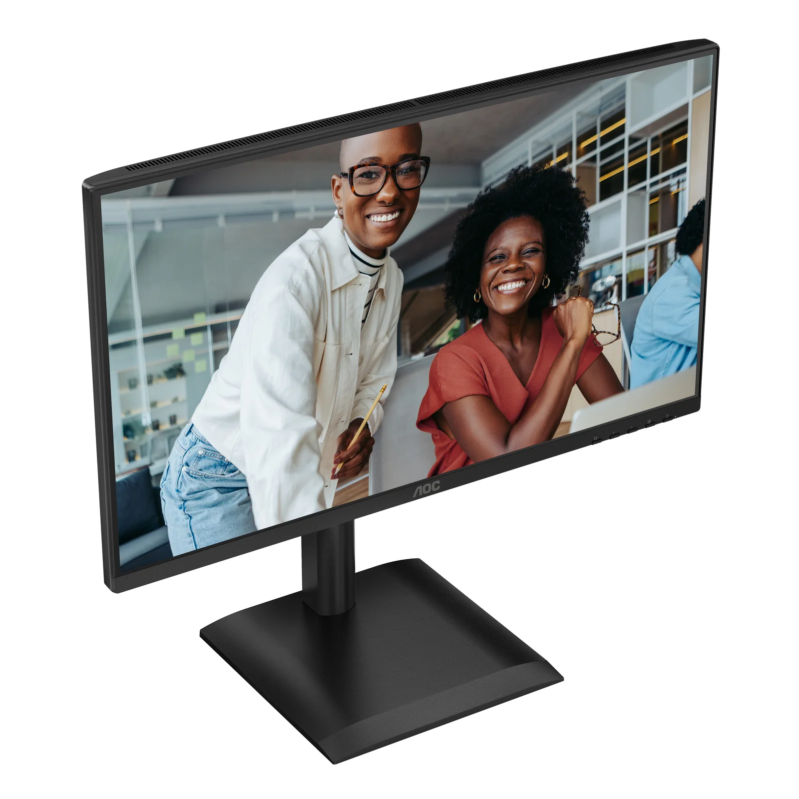 AOC E4 24E4CV écran plat de PC 60,5 cm (23.8") 1920 x 1080 pixels Full HD LED Noir