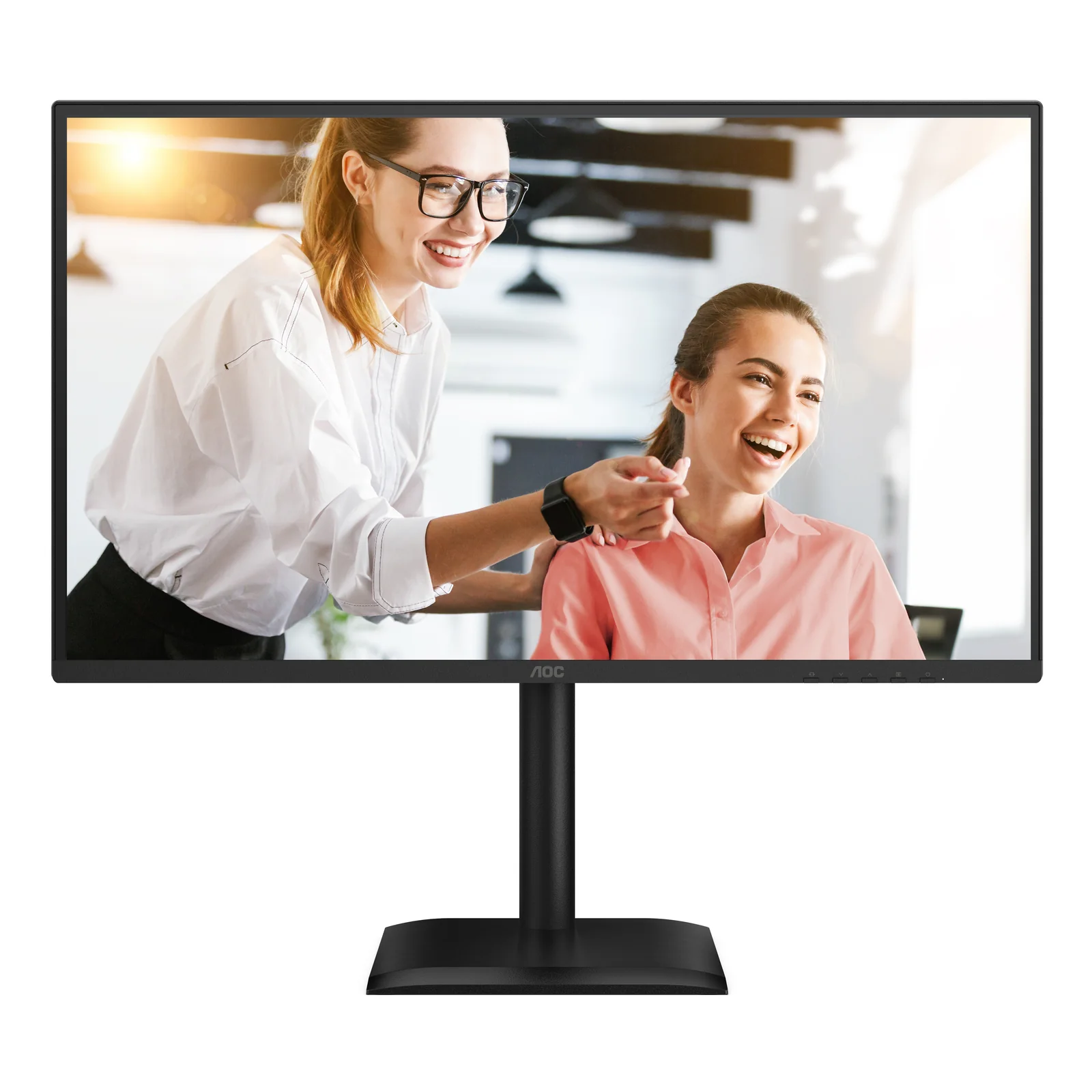 AOC E4 Q27E4CV écran plat de PC 68,6 cm (27") 2560 x 1440 pixels Quad HD LED Noir