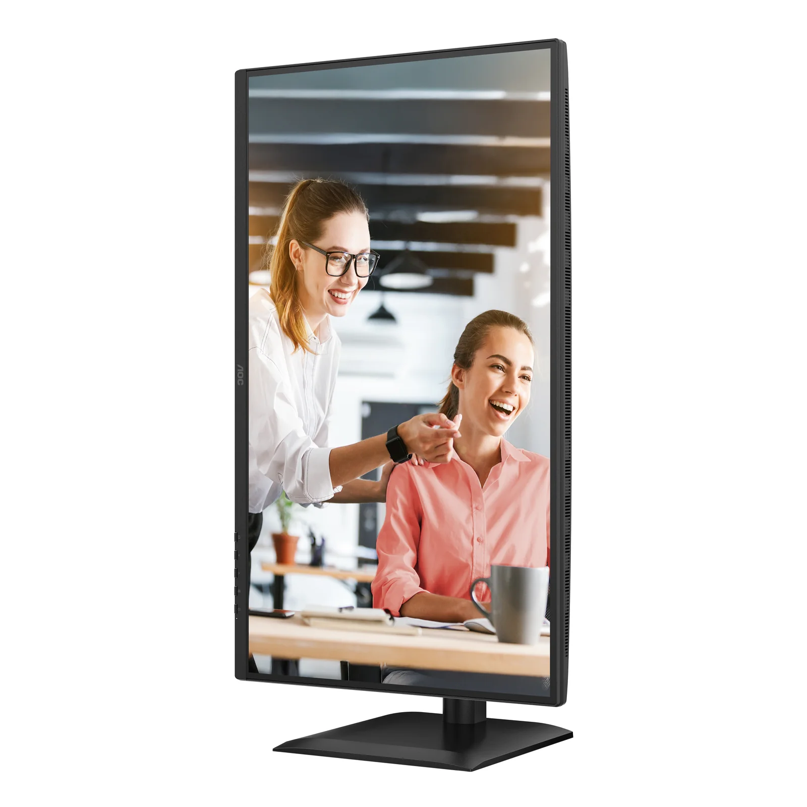 AOC E4 Q27E4CV écran plat de PC 68,6 cm (27") 2560 x 1440 pixels Quad HD LED Noir