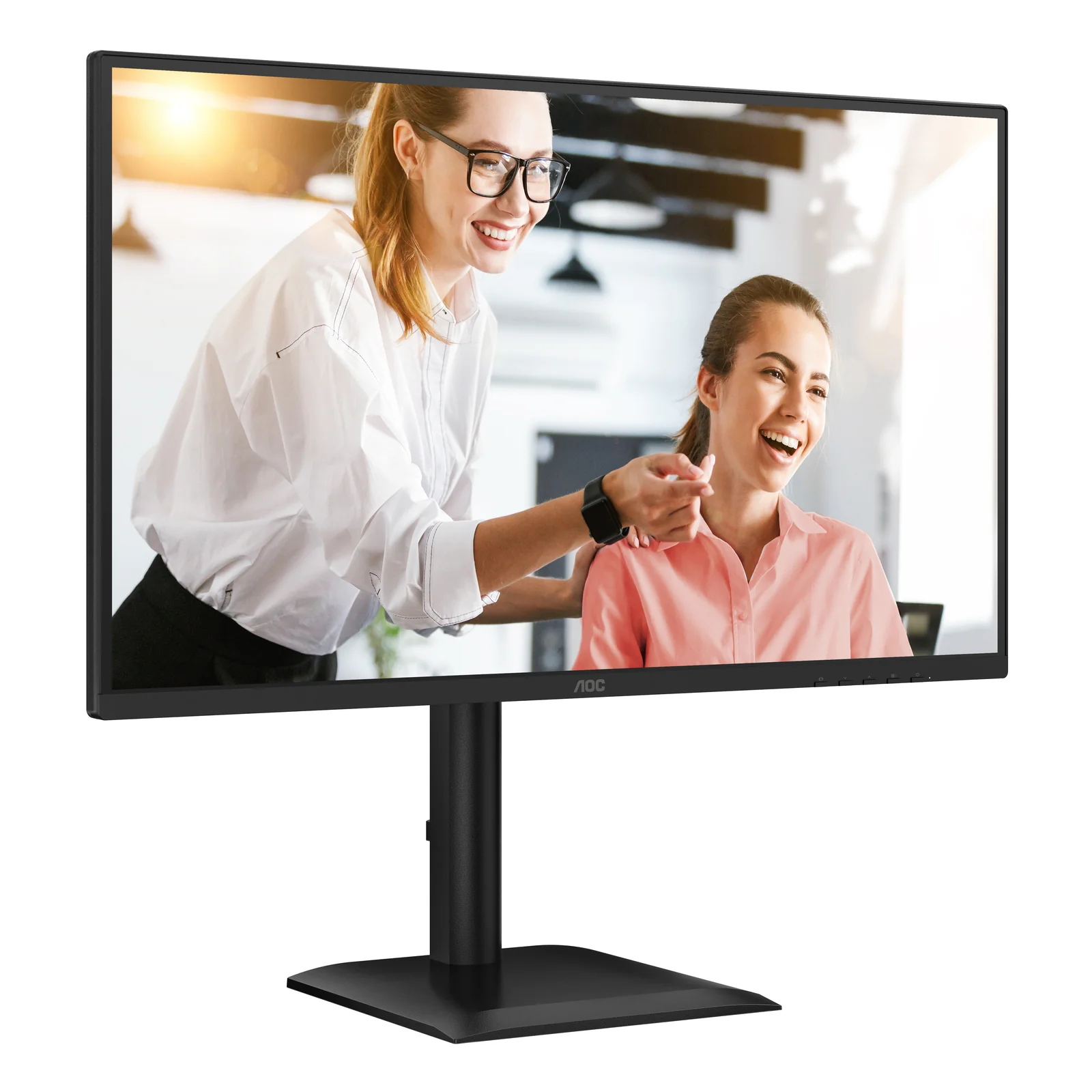 AOC E4 Q27E4CV écran plat de PC 68,6 cm (27") 2560 x 1440 pixels Quad HD LED Noir