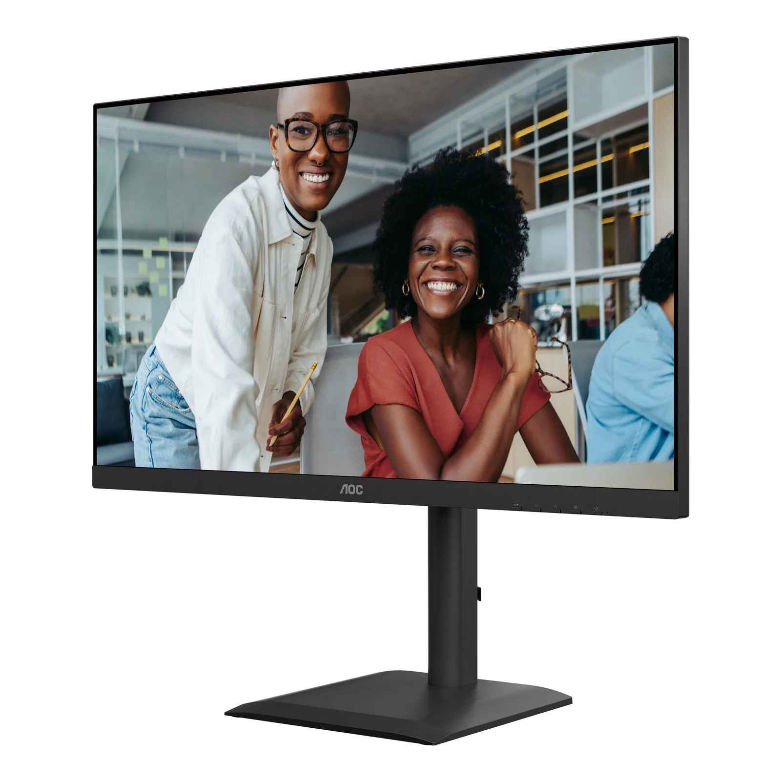 AOC E4 U27E4CV écran plat de PC 68,6 cm (27") 3840 x 2160 pixels 4K Ultra HD LED Noir