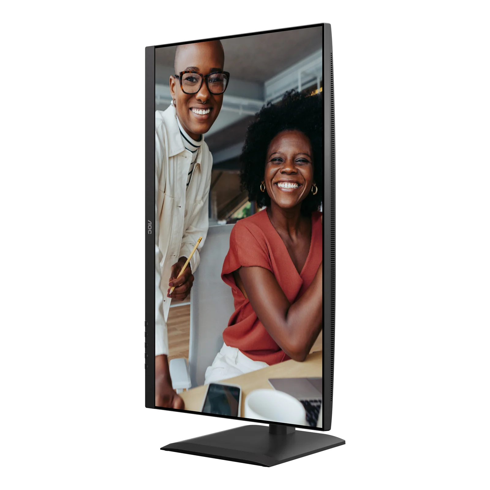 AOC E4 U27E4CV écran plat de PC 68,6 cm (27") 3840 x 2160 pixels 4K Ultra HD LED Noir