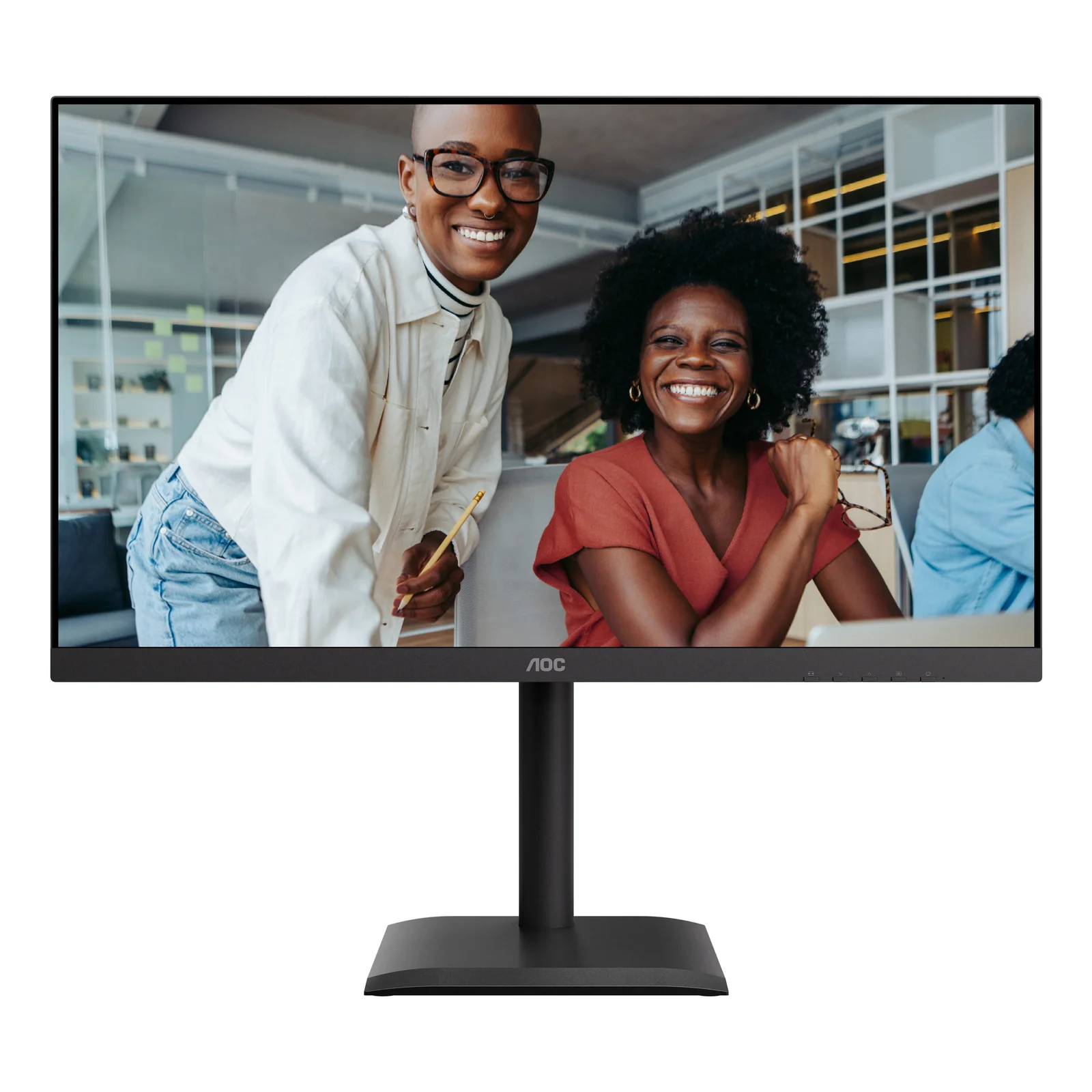 AOC E4 U27E4CV écran plat de PC 68,6 cm (27") 3840 x 2160 pixels 4K Ultra HD LED Noir