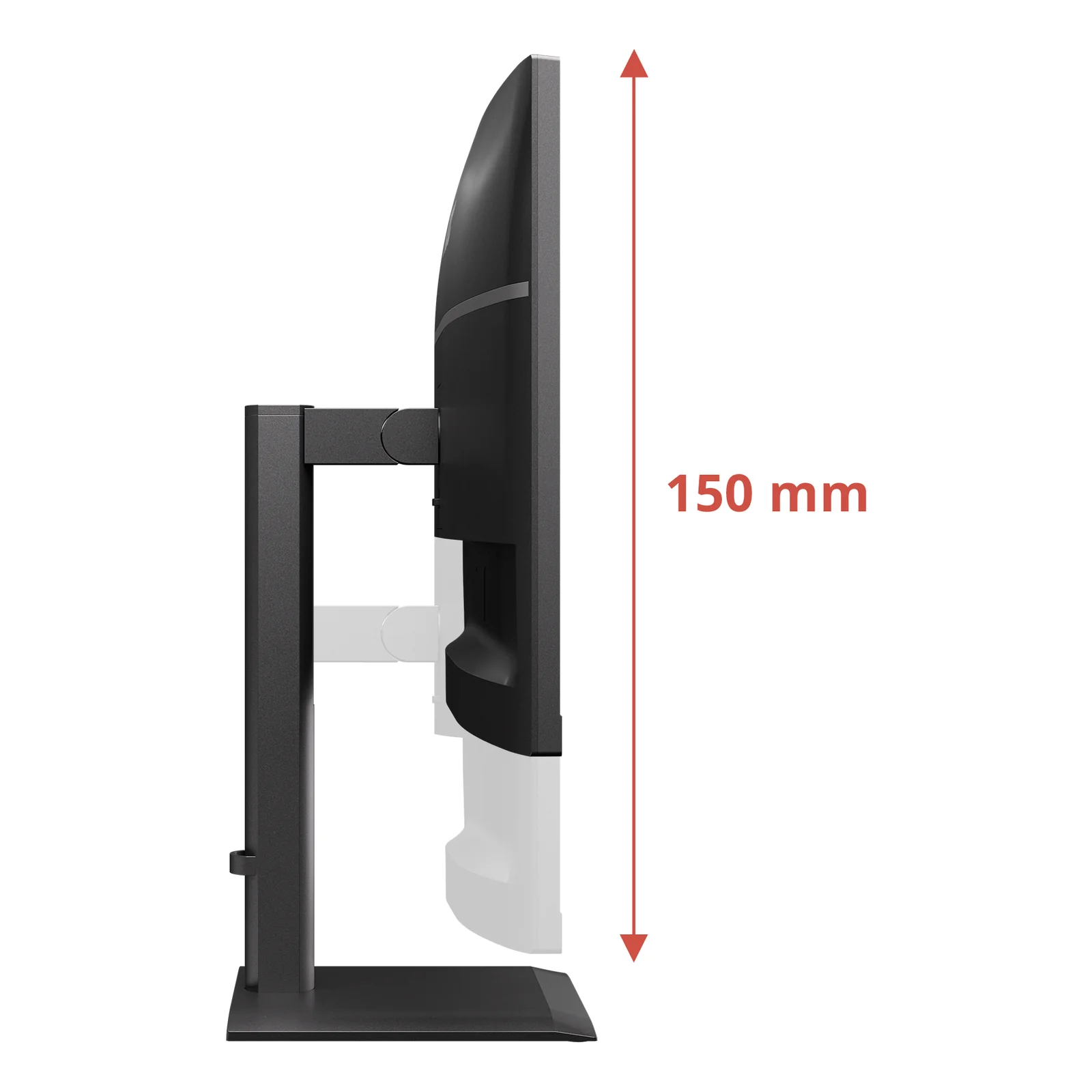 AOC E4 U27E4CV écran plat de PC 68,6 cm (27") 3840 x 2160 pixels 4K Ultra HD LED Noir