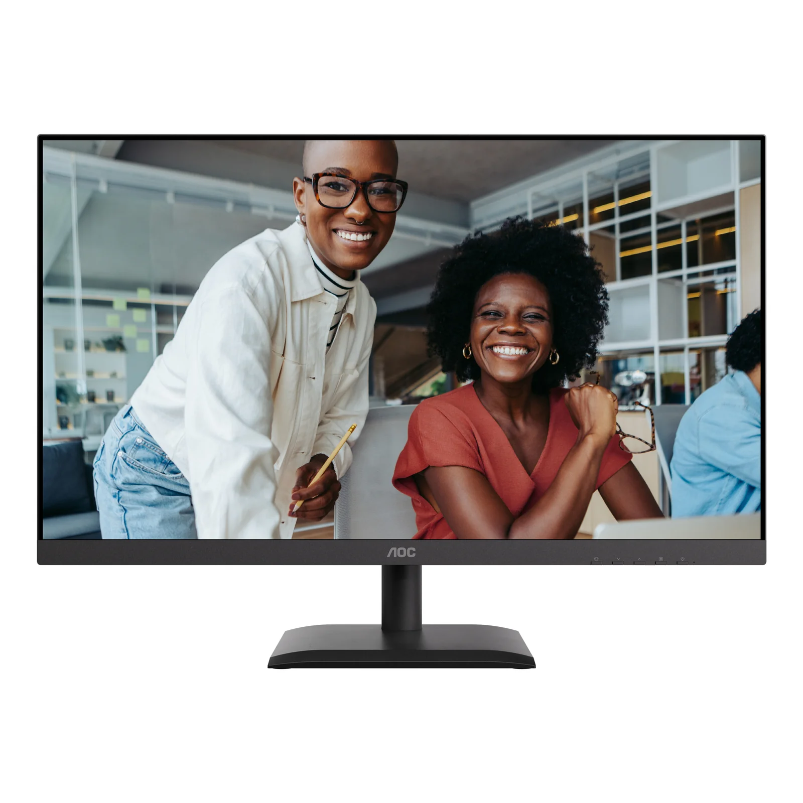 AOC E4 U27E4CV écran plat de PC 68,6 cm (27") 3840 x 2160 pixels 4K Ultra HD LED Noir