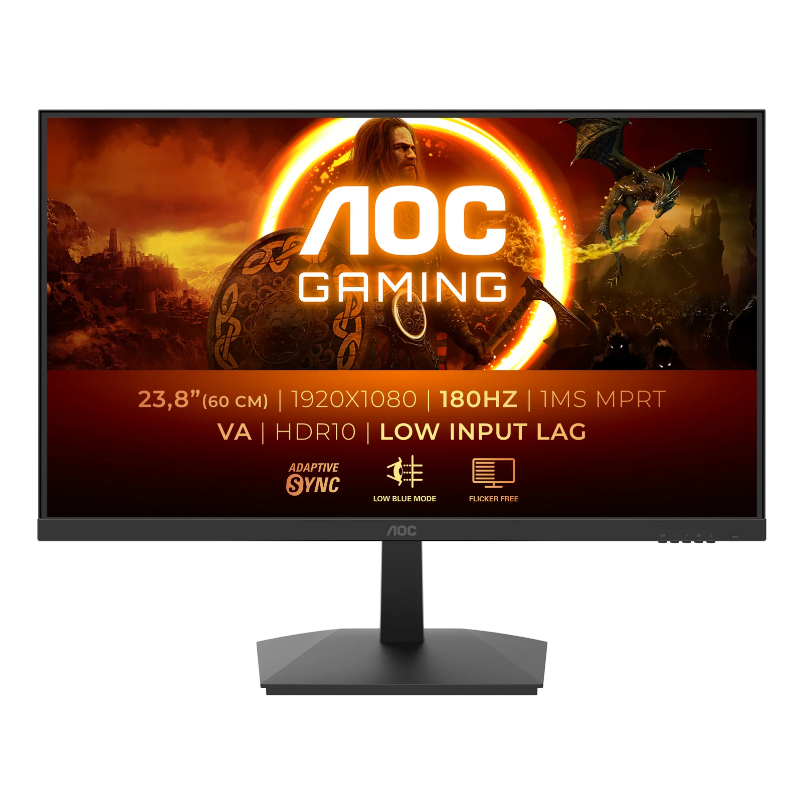 G1 24G15N2 écran plat de PC 60,5 cm (23.8") 1920 x 1080 pixels Full HD LCD Noir