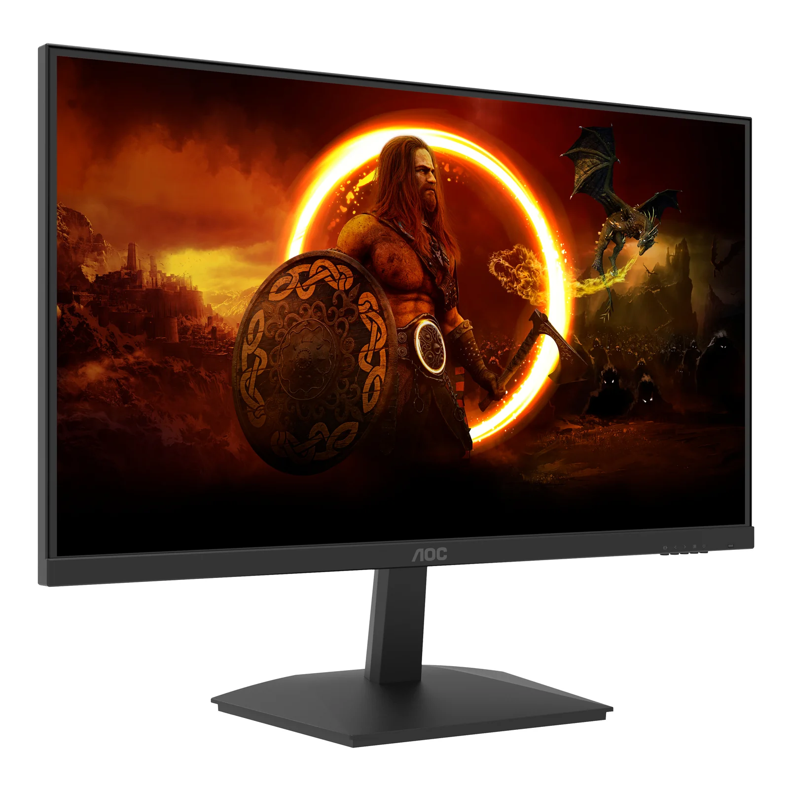 AOC G1 24G15N2 écran plat de PC 60,5 cm (23.8") 1920 x 1080 pixels Full HD LCD Noir