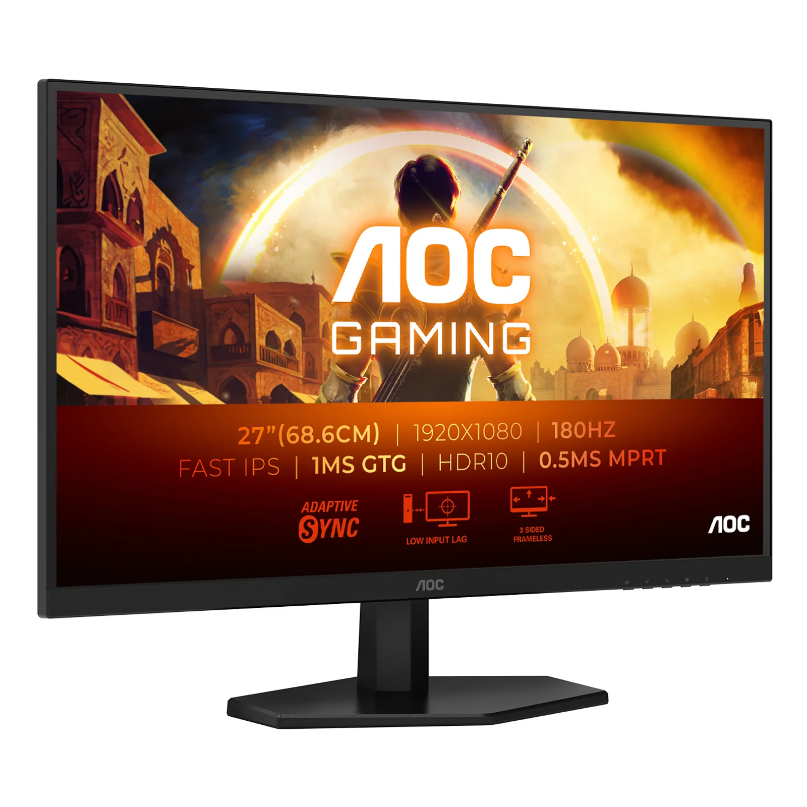 AOC G4 27G42E écran plat de PC 68,6 cm (27") 1920 x 1080 pixels Full HD LCD Noir