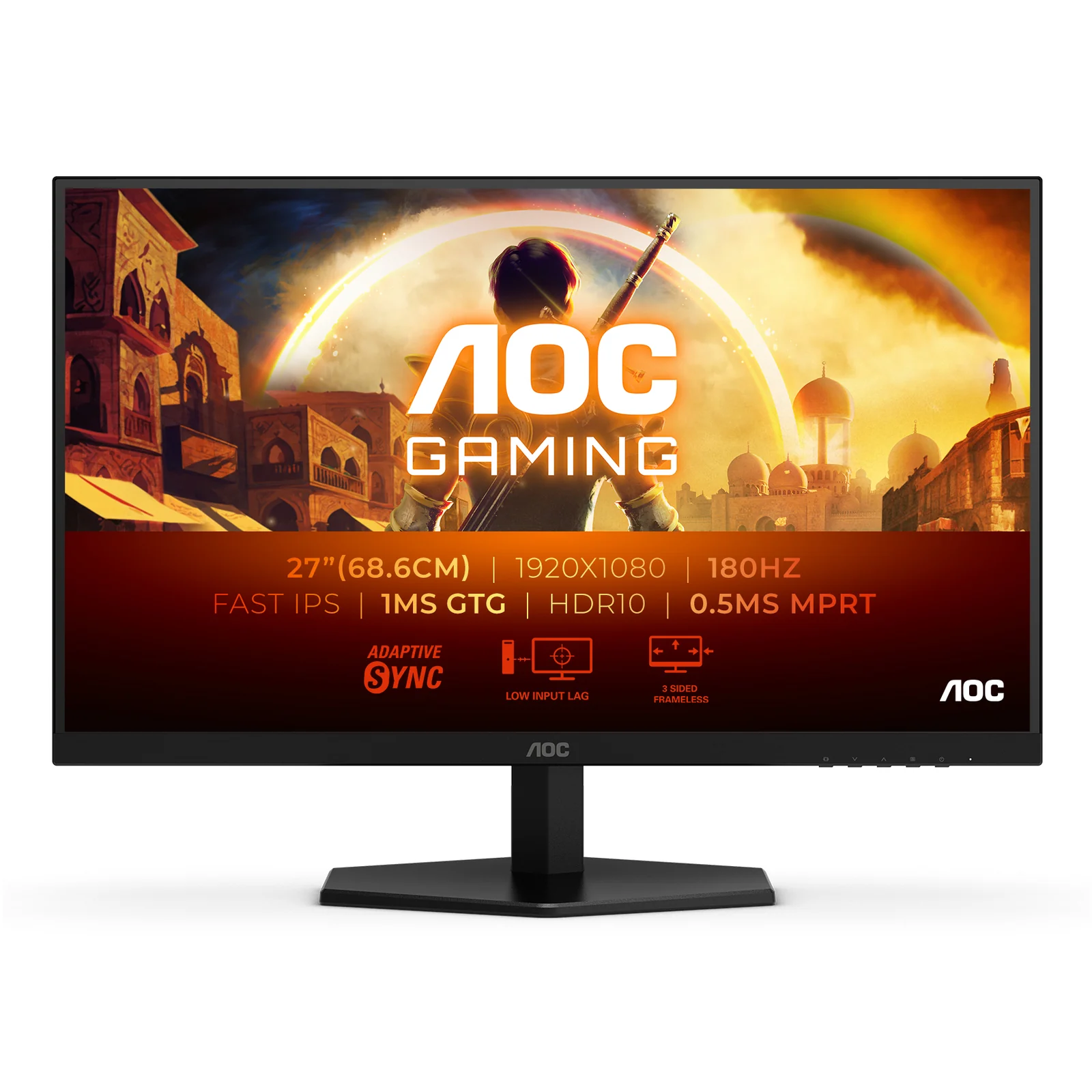 G4 27G42E écran plat de PC 68,6 cm (27") 1920 x 1080 pixels Full HD LCD Noir