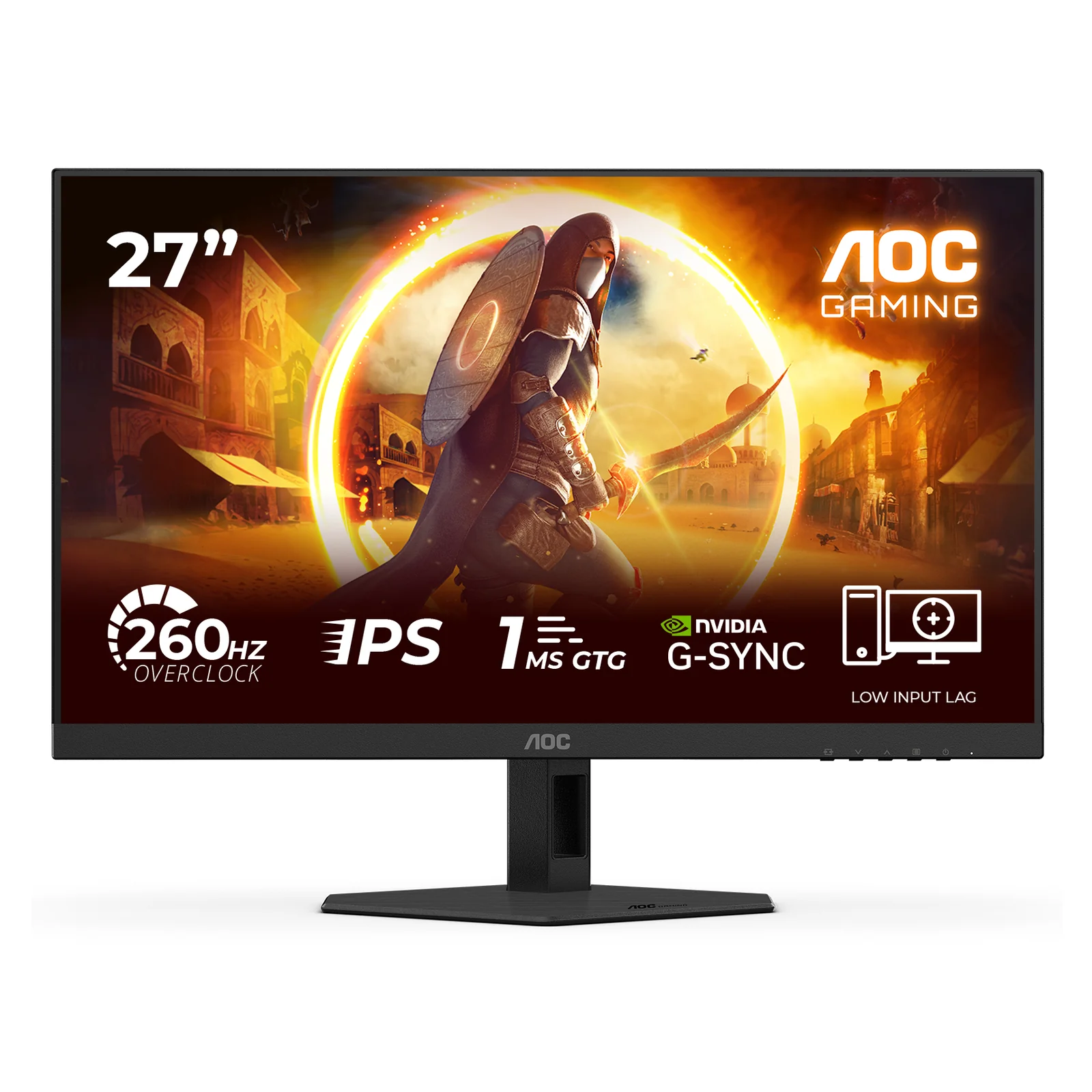G4 27G4ZRE écran plat de PC 68,6 cm (27") 1920 x 1080 pixels Full HD LED Noir, Rouge