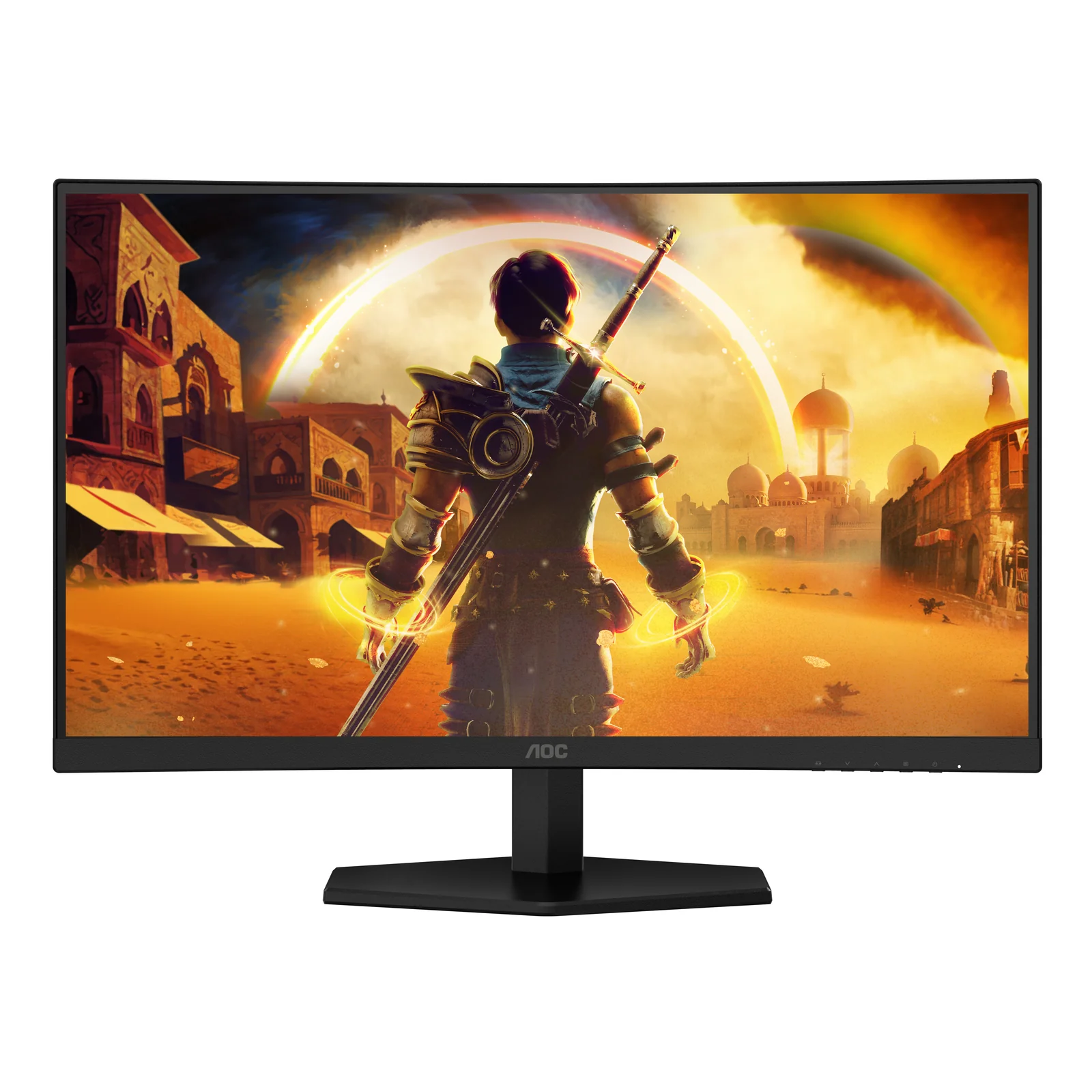 AOC G4 C27G42E écran plat de PC 68,6 cm (27") 1920 x 1080 pixels Full HD LED Noir, Rouge