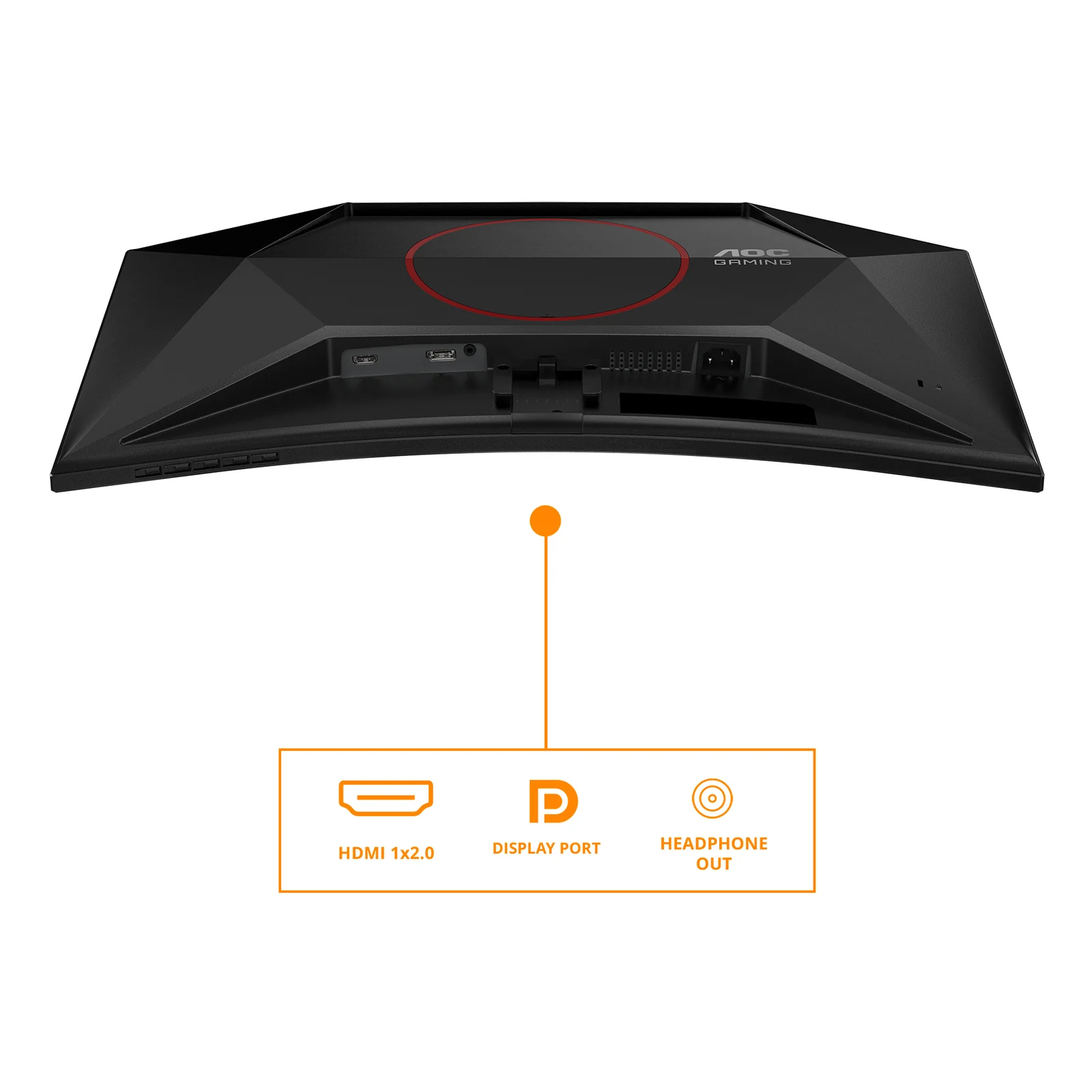 AOC G4 C27G42ZE écran plat de PC 68,6 cm (27") 1920 x 1080 pixels Full HD LCD Noir, Rouge