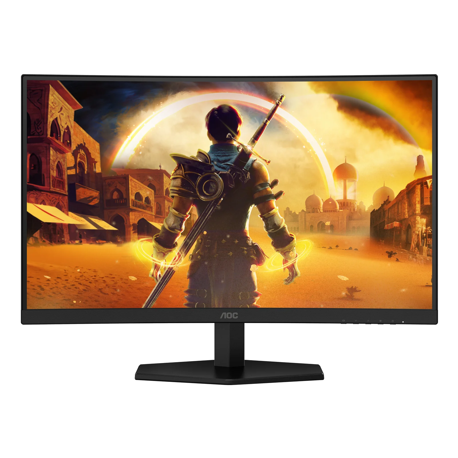 AOC G4 C27G42ZE écran plat de PC 68,6 cm (27") 1920 x 1080 pixels Full HD LCD Noir, Rouge