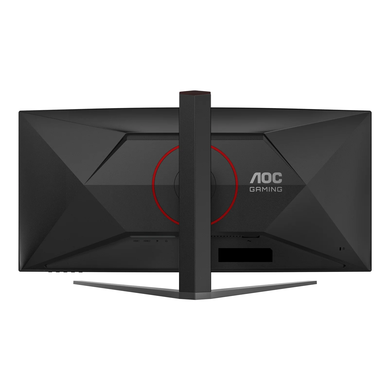 AOC G4 CU34G4 écran plat de PC 86,4 cm (34") 3440 x 1440 pixels Wide Quad HD LED Noir, Rouge