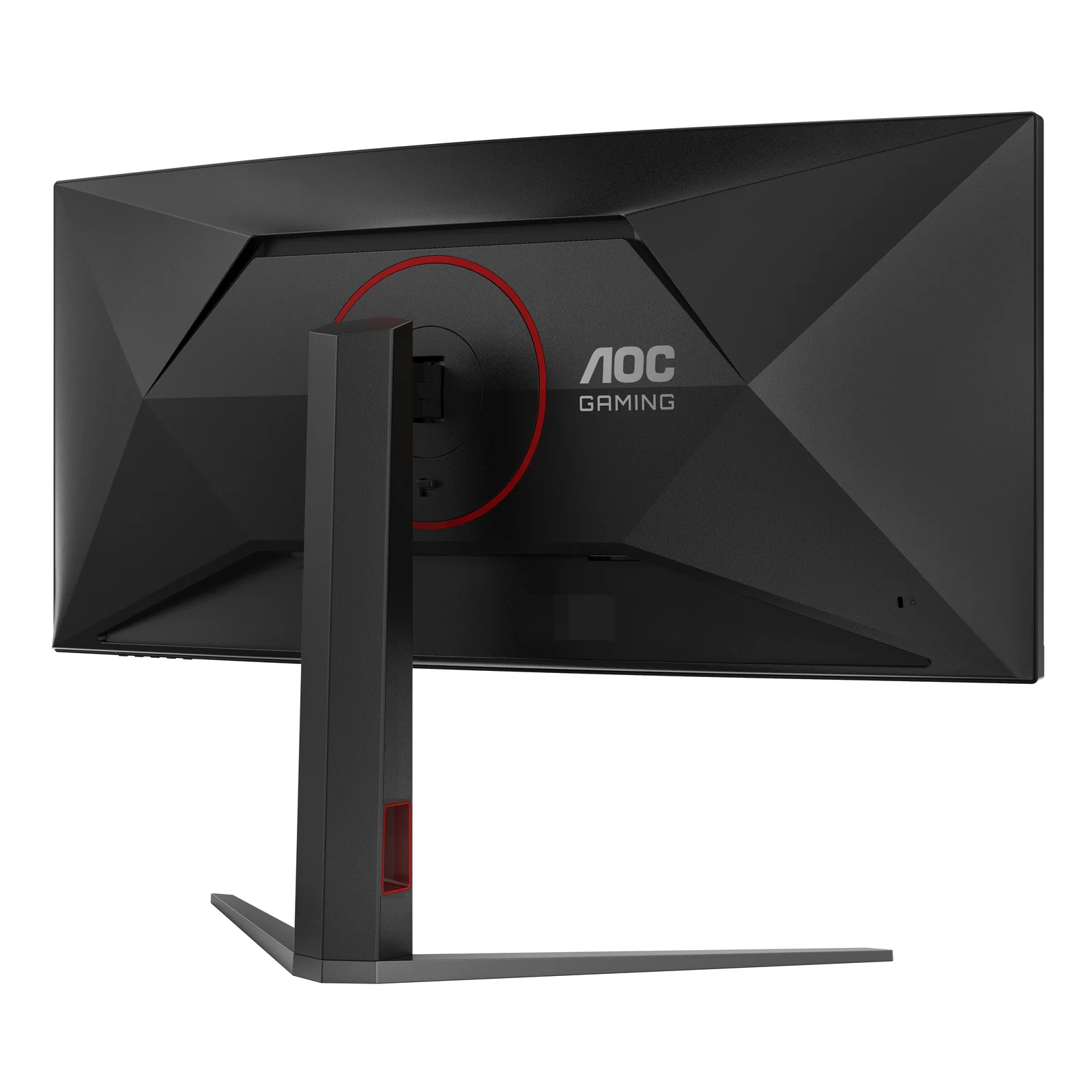 AOC G4 CU34G4 écran plat de PC 86,4 cm (34") 3440 x 1440 pixels Wide Quad HD LED Noir, Rouge