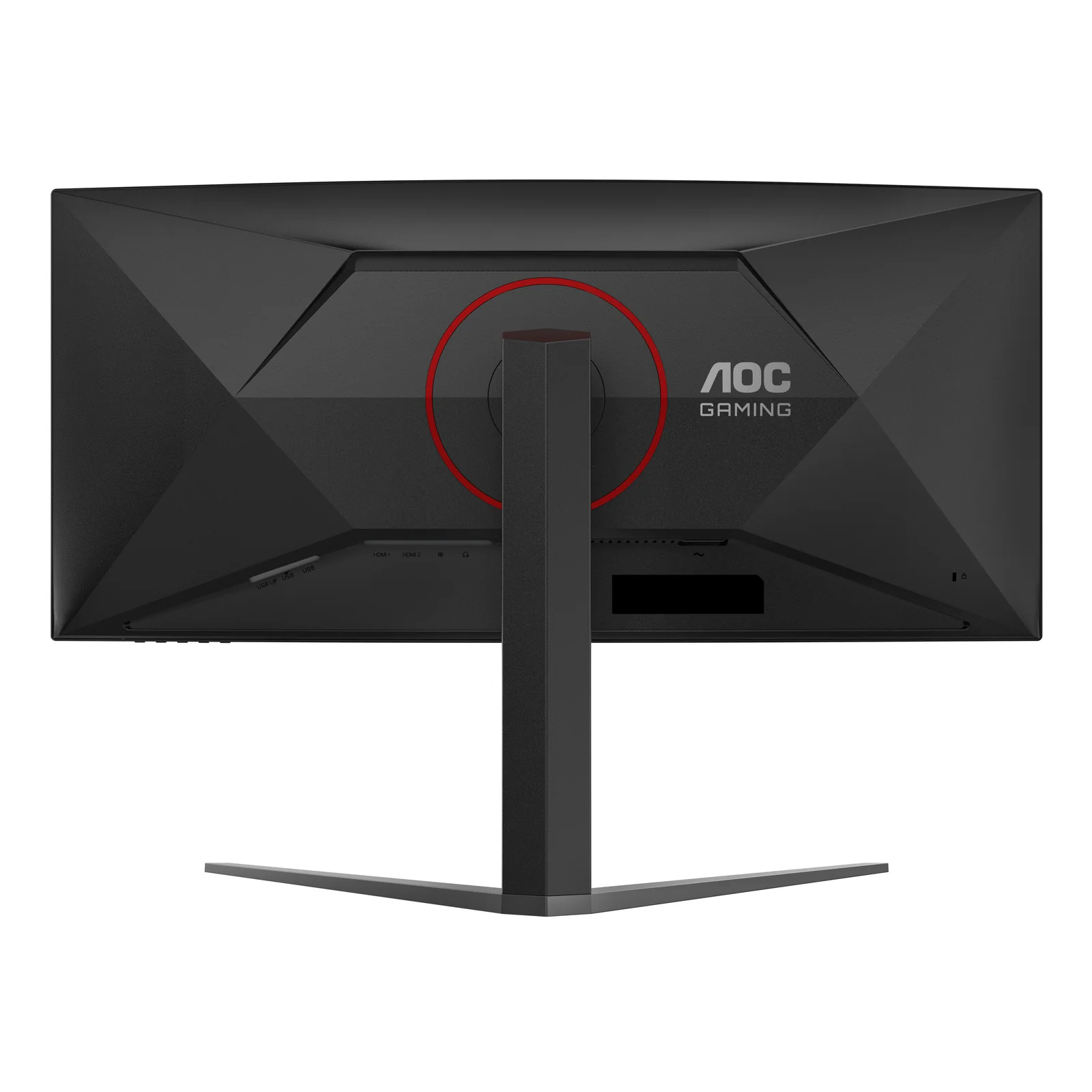 AOC G4 CU34G4Z écran plat de PC 86,4 cm (34") 3440 x 1440 pixels Wide Quad HD LED Noir, Rouge