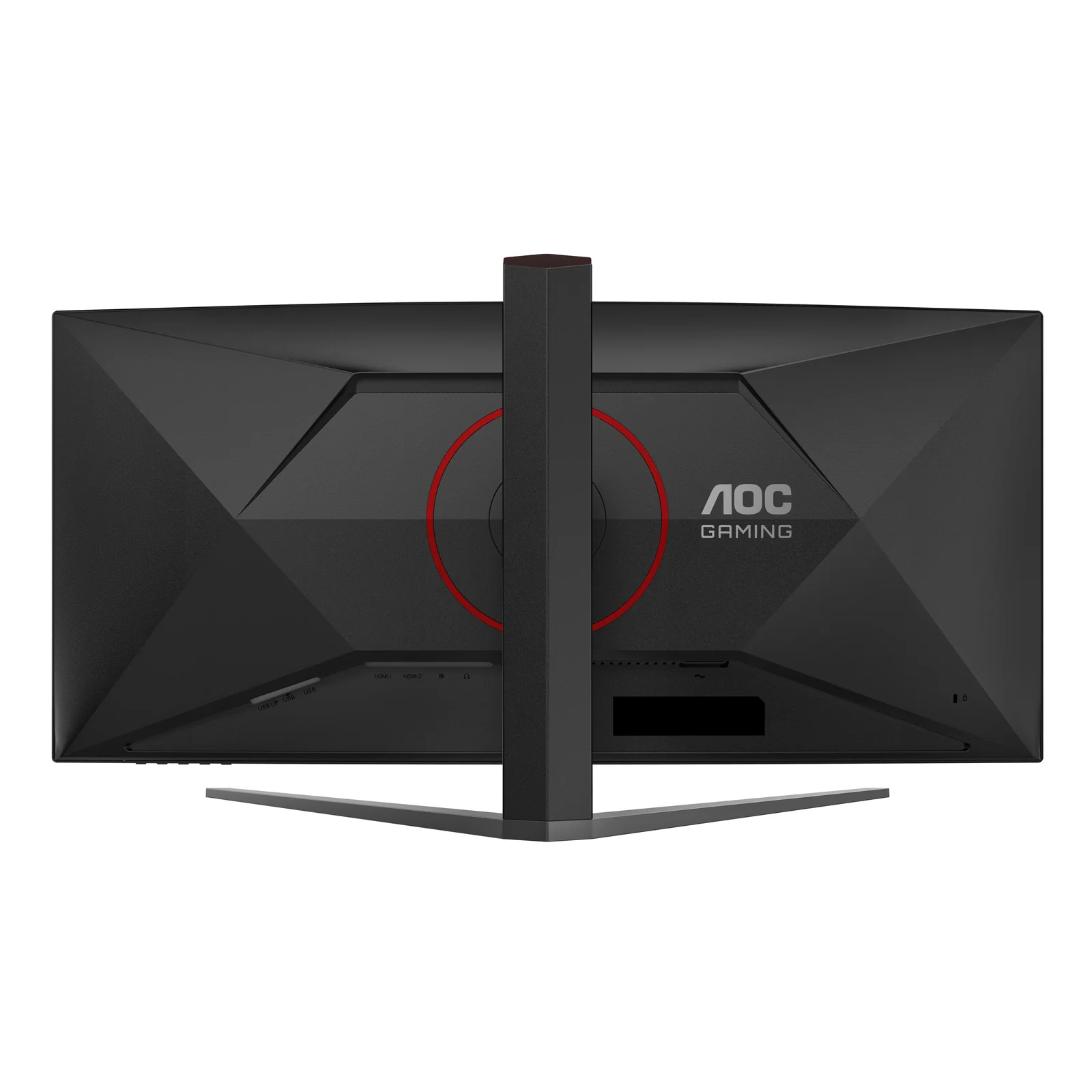AOC G4 CU34G4Z écran plat de PC 86,4 cm (34") 3440 x 1440 pixels Wide Quad HD LED Noir, Rouge