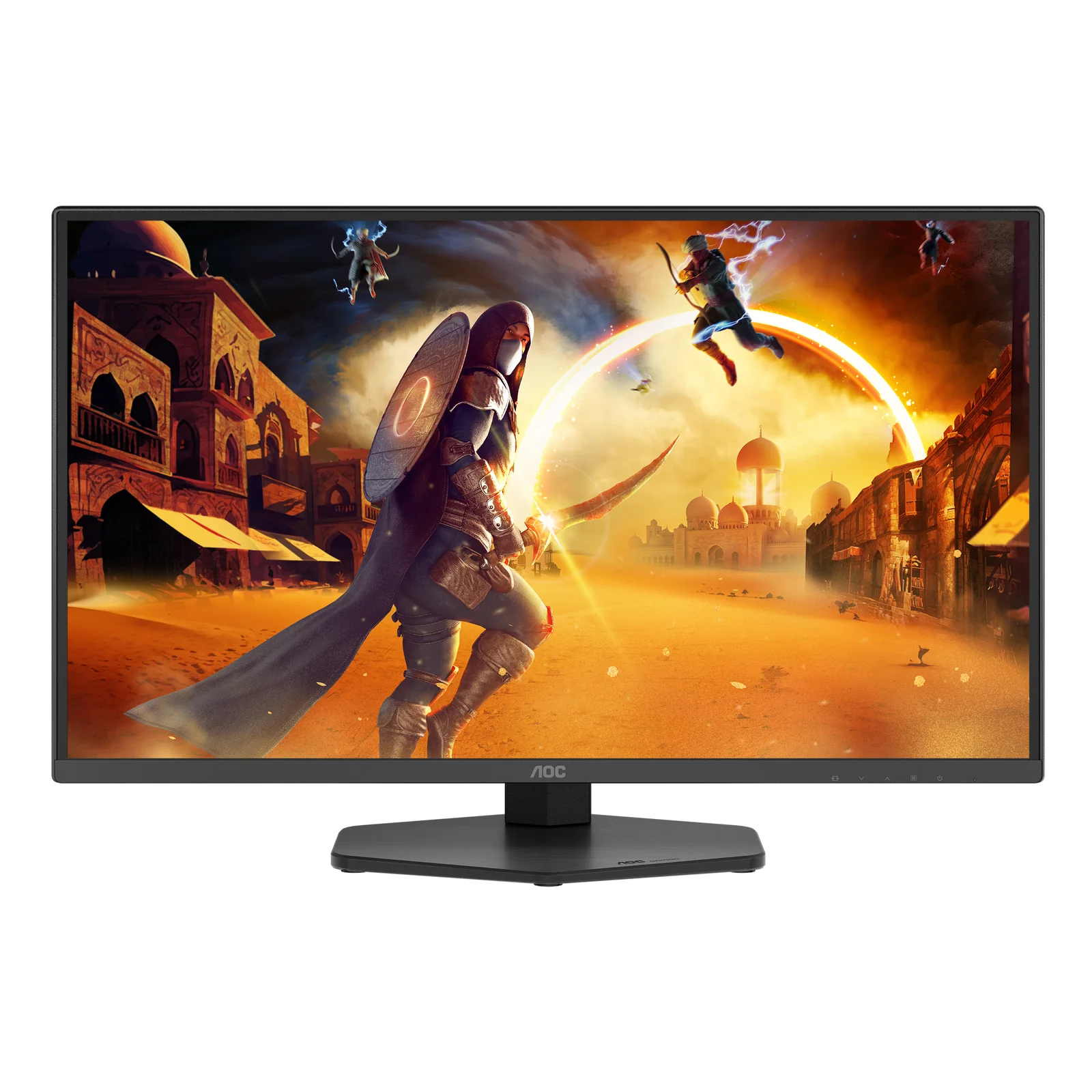 AOC G4 Q25G4SR écran plat de PC 62,2 cm (24.5") 2560 x 1440 pixels Quad HD LED Noir, Rouge