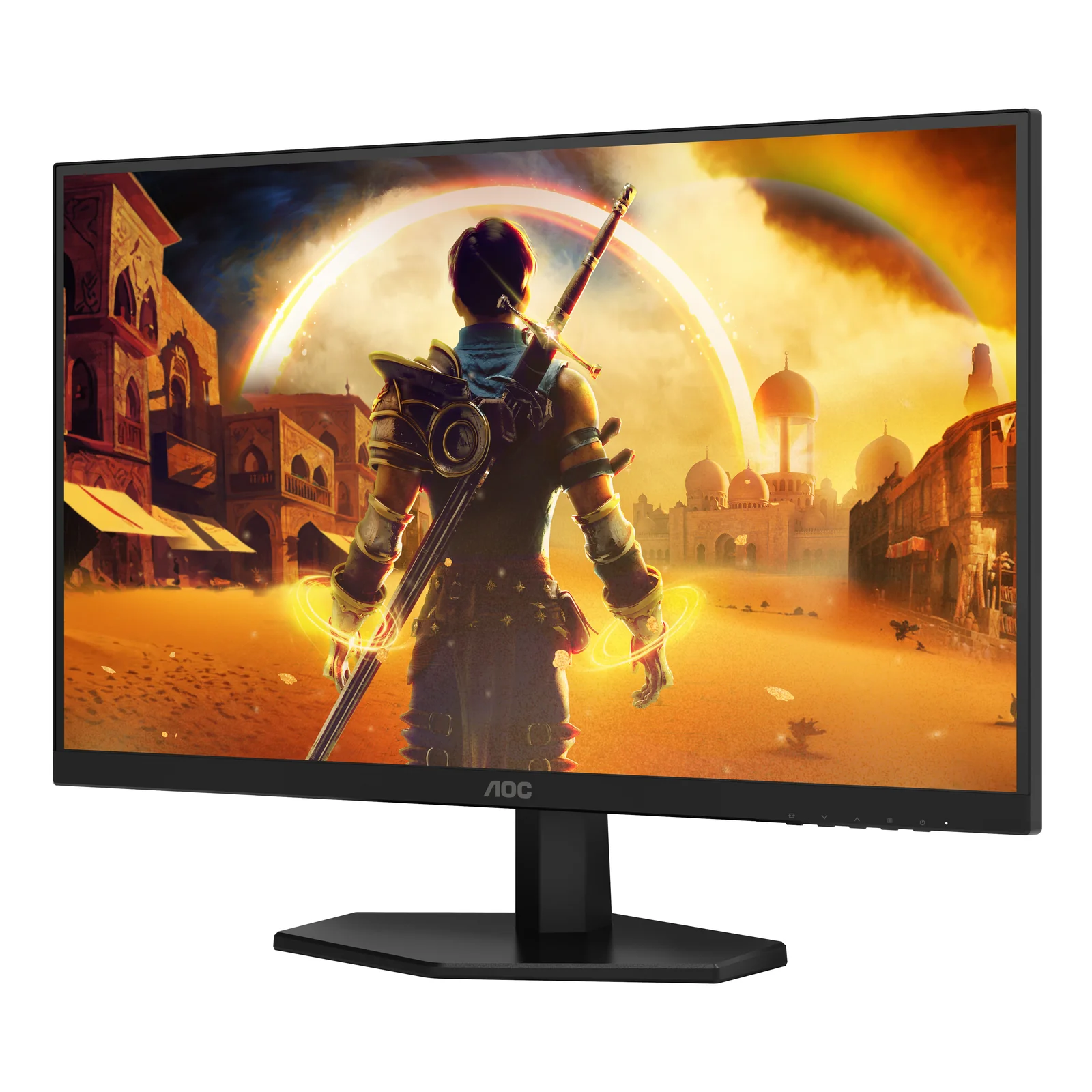 AOC G4 Q27G42XE écran plat de PC 68,6 cm (27") 2560 x 1440 pixels Quad HD Noir, Rouge