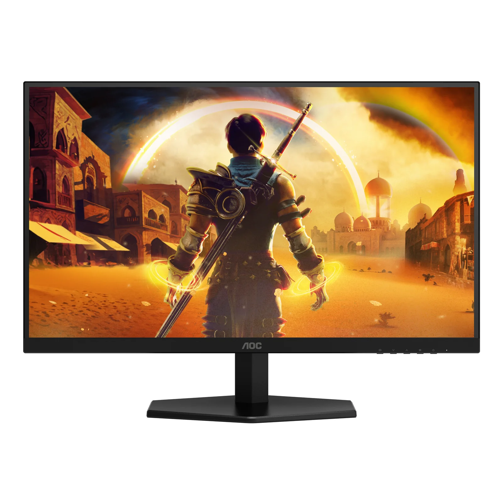 AOC G4 Q27G42XNE écran plat de PC 68,6 cm (27") 2560 x 1440 pixels Quad HD LED Noir, Rouge