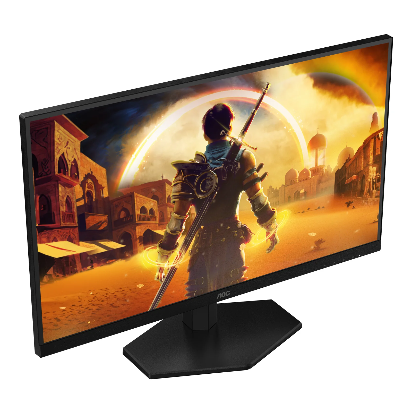 AOC G4 Q27G42ZE écran plat de PC 68,6 cm (27") 2560 x 1440 pixels Quad HD LCD Noir, Rouge