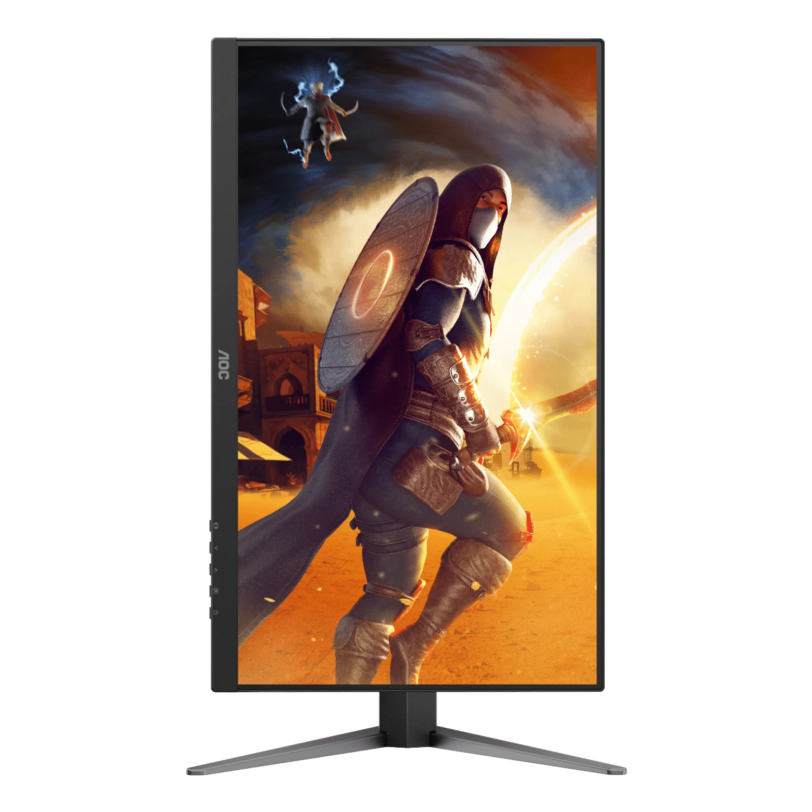 AOC G4 Q27G4ZD écran plat de PC 67,3 cm (26.5") 2560 x 1440 pixels Quad HD QD-OLED Noir, Rouge