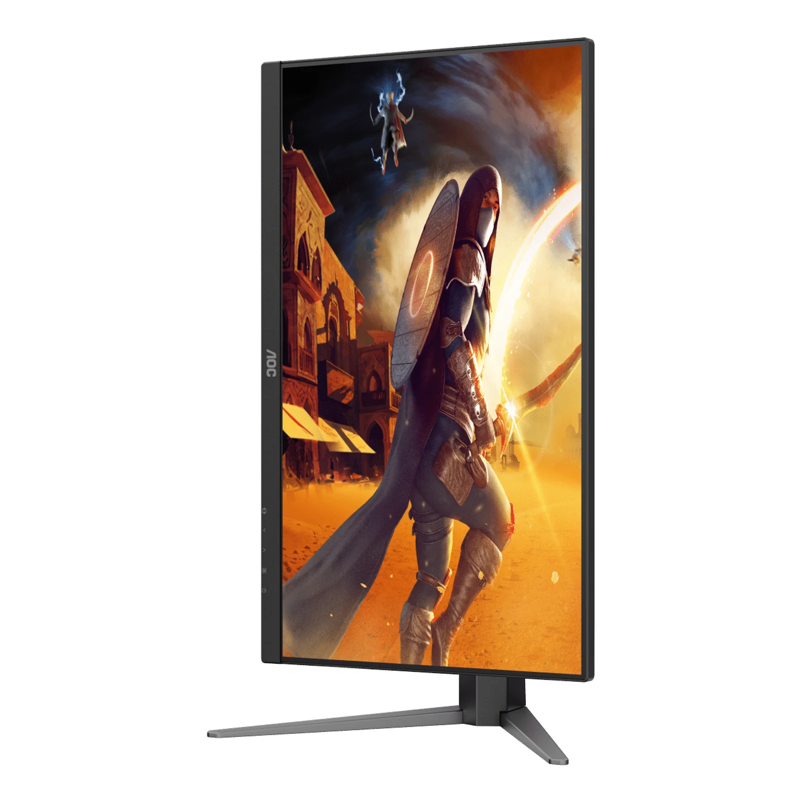 AOC G4 Q27G4ZD écran plat de PC 67,3 cm (26.5") 2560 x 1440 pixels Quad HD QD-OLED Noir, Rouge