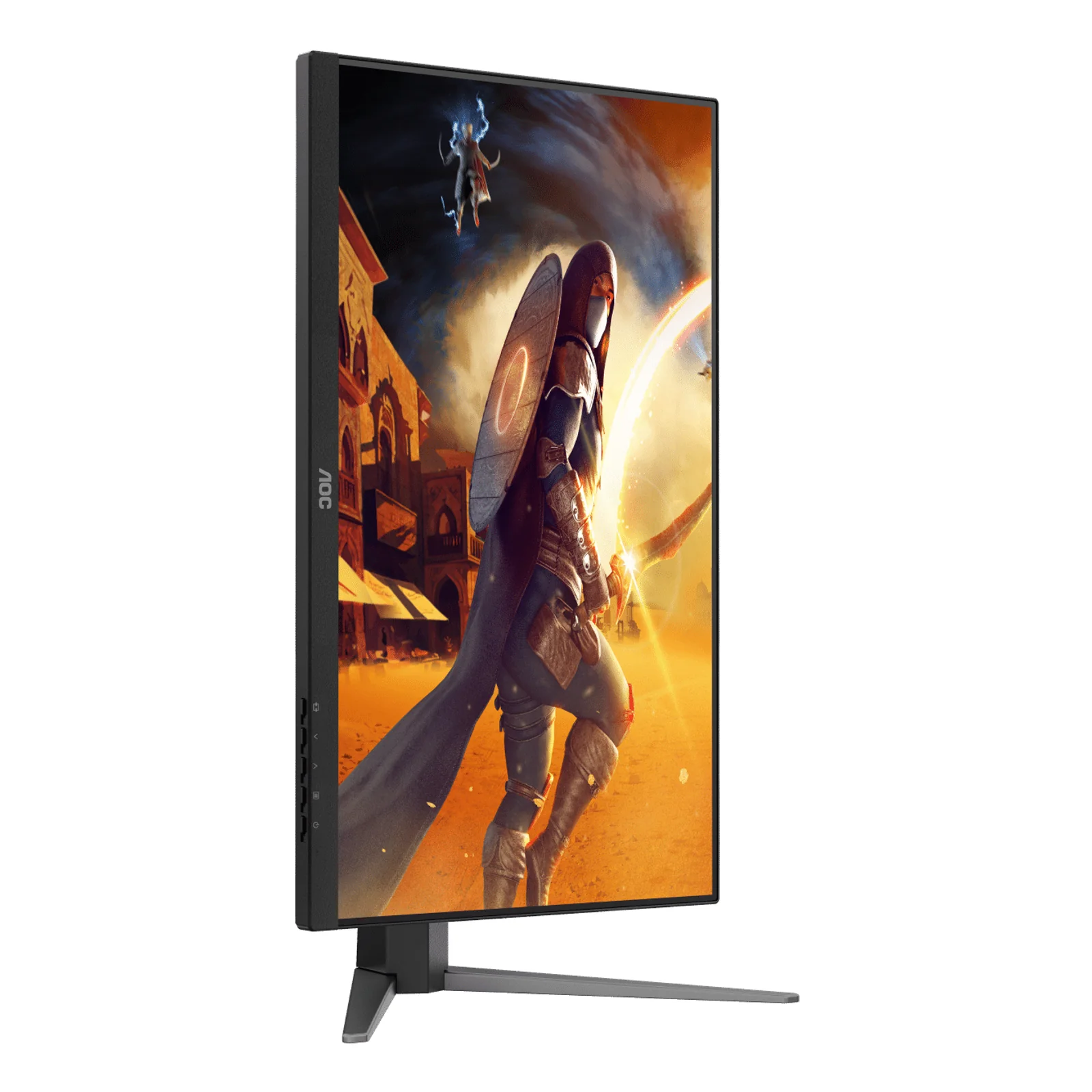 AOC G4 Q27G4ZD écran plat de PC 67,3 cm (26.5") 2560 x 1440 pixels Quad HD QD-OLED Noir, Rouge