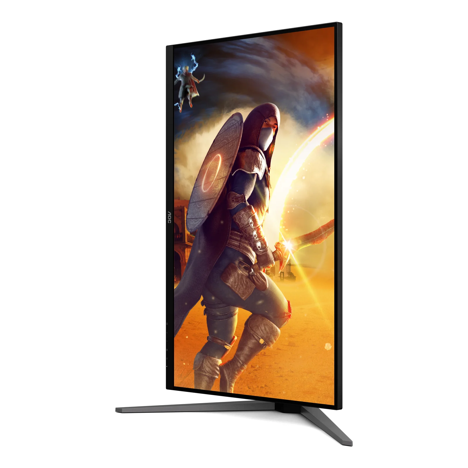 AOC G4 U32G4U écran plat de PC 80 cm (31.5") 3840 x 2160 pixels 4K Ultra HD Noir, Rouge