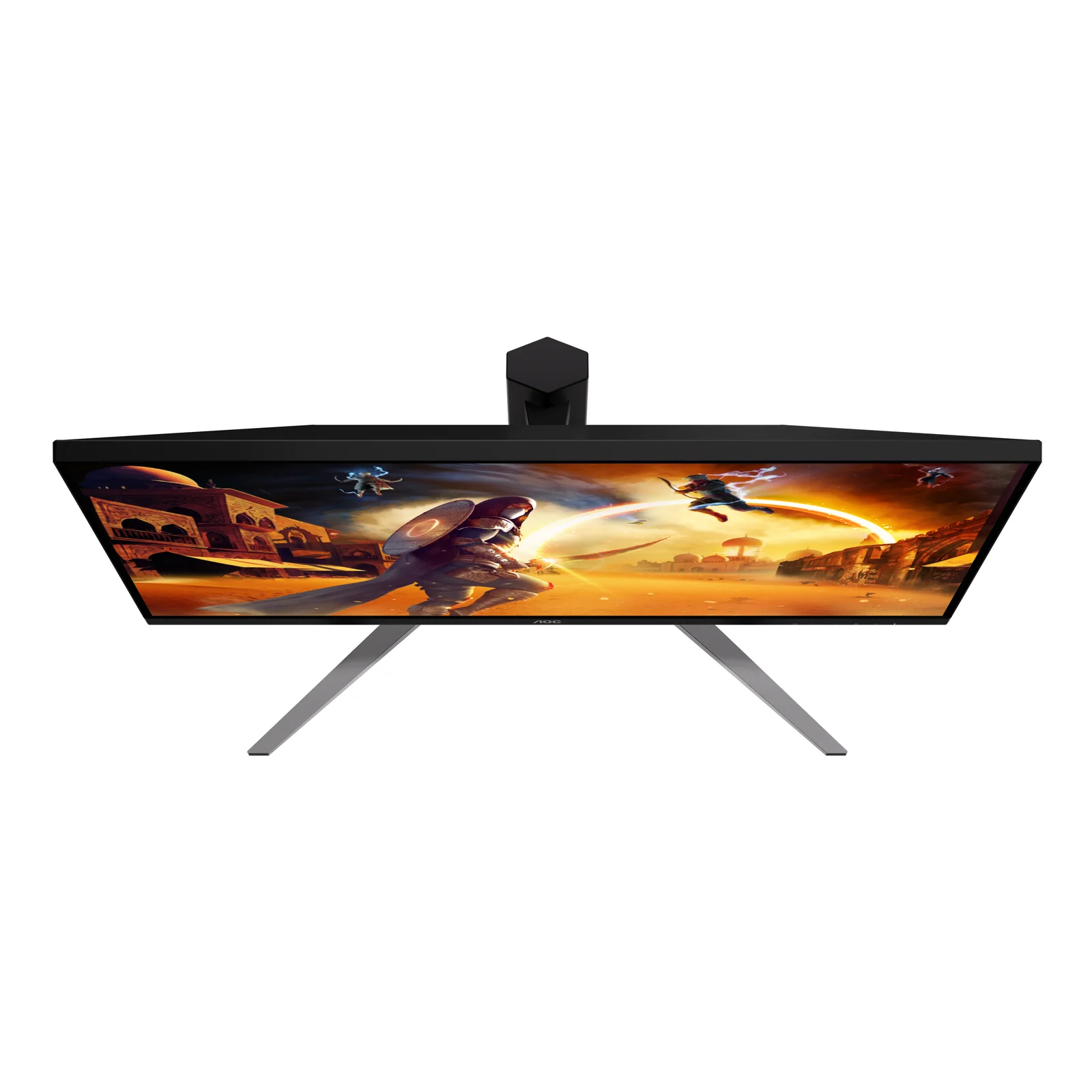 AOC G4 U32G4U écran plat de PC 80 cm (31.5") 3840 x 2160 pixels 4K Ultra HD Noir, Rouge