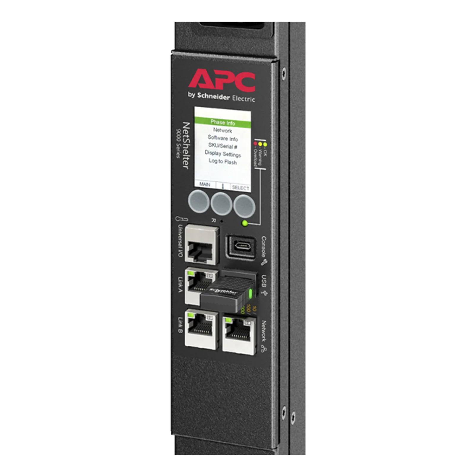 APC APDU9953 unité de distribution d'énergie 24 sortie(s) CA 0U Noir