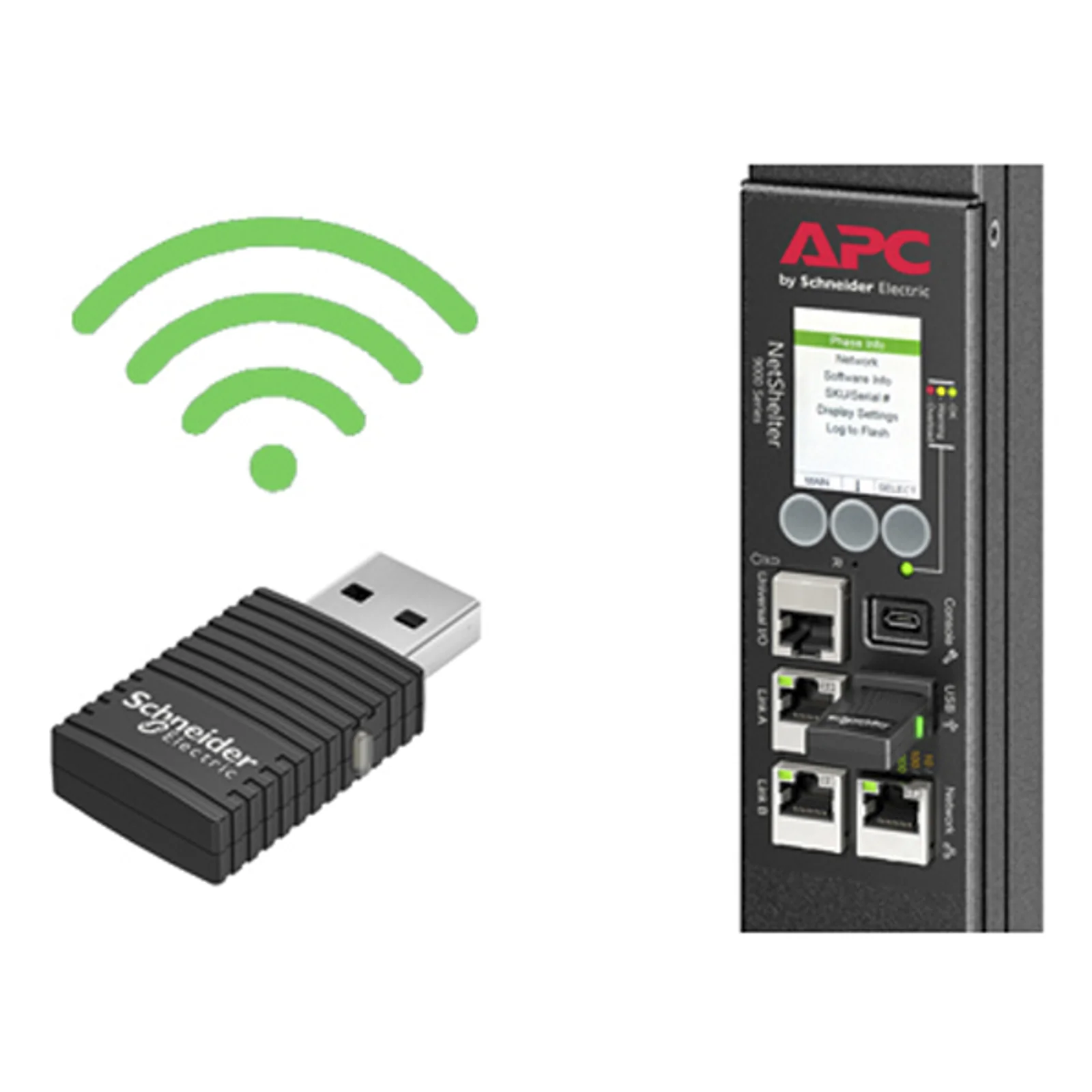 APC APDU9953 unité de distribution d'énergie 24 sortie(s) CA 0U Noir